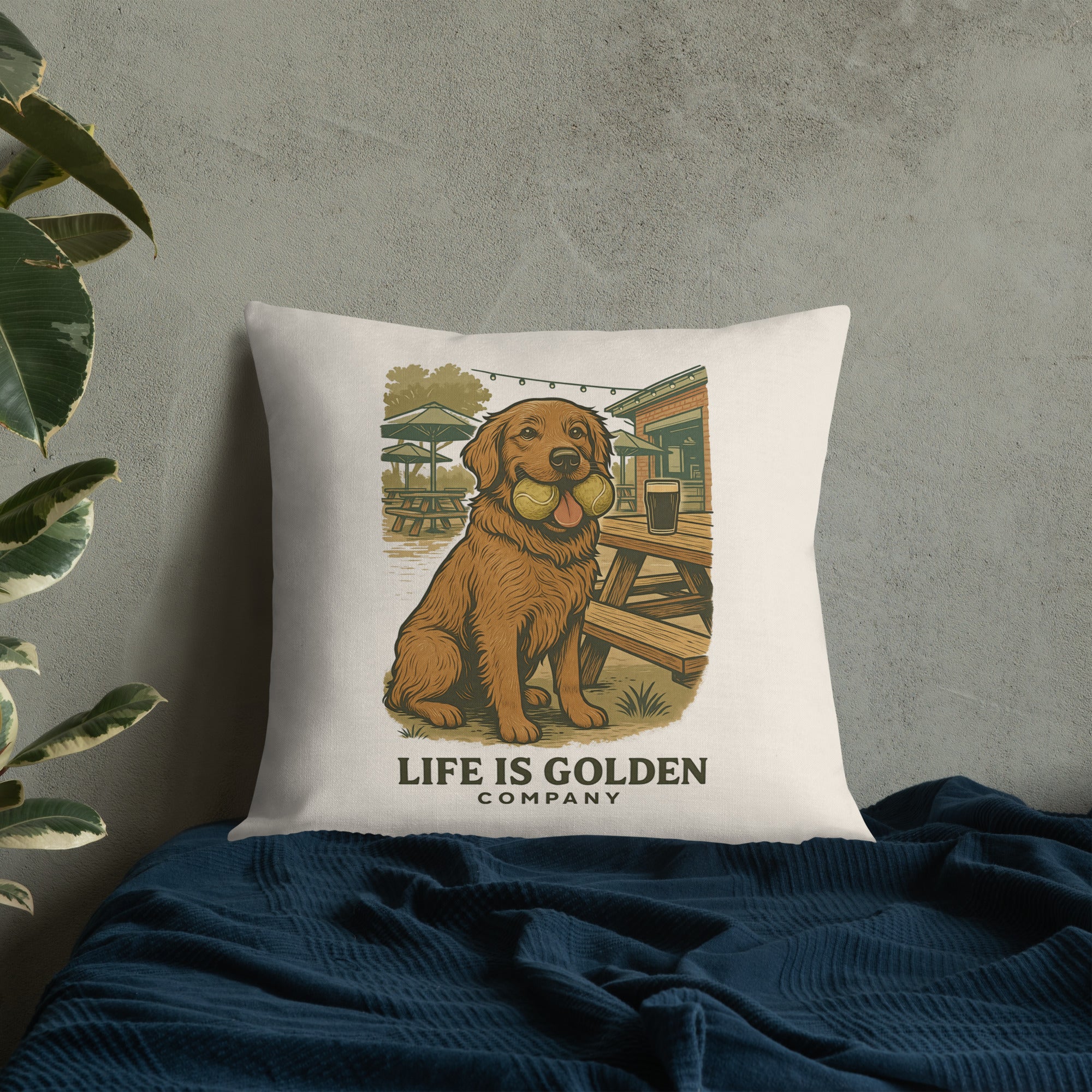Ball is LIfe Pillow