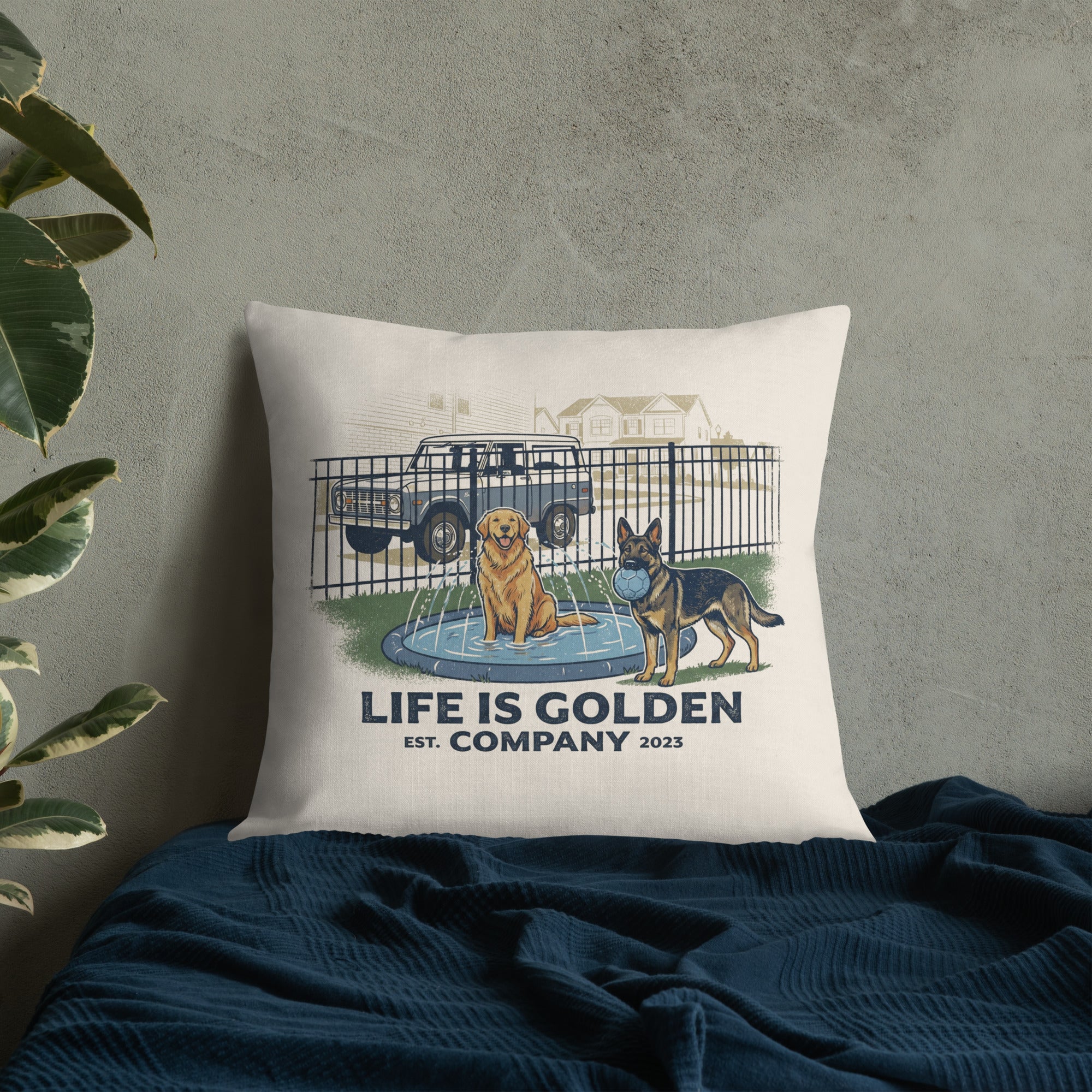 Splash Pad Pals Pillow