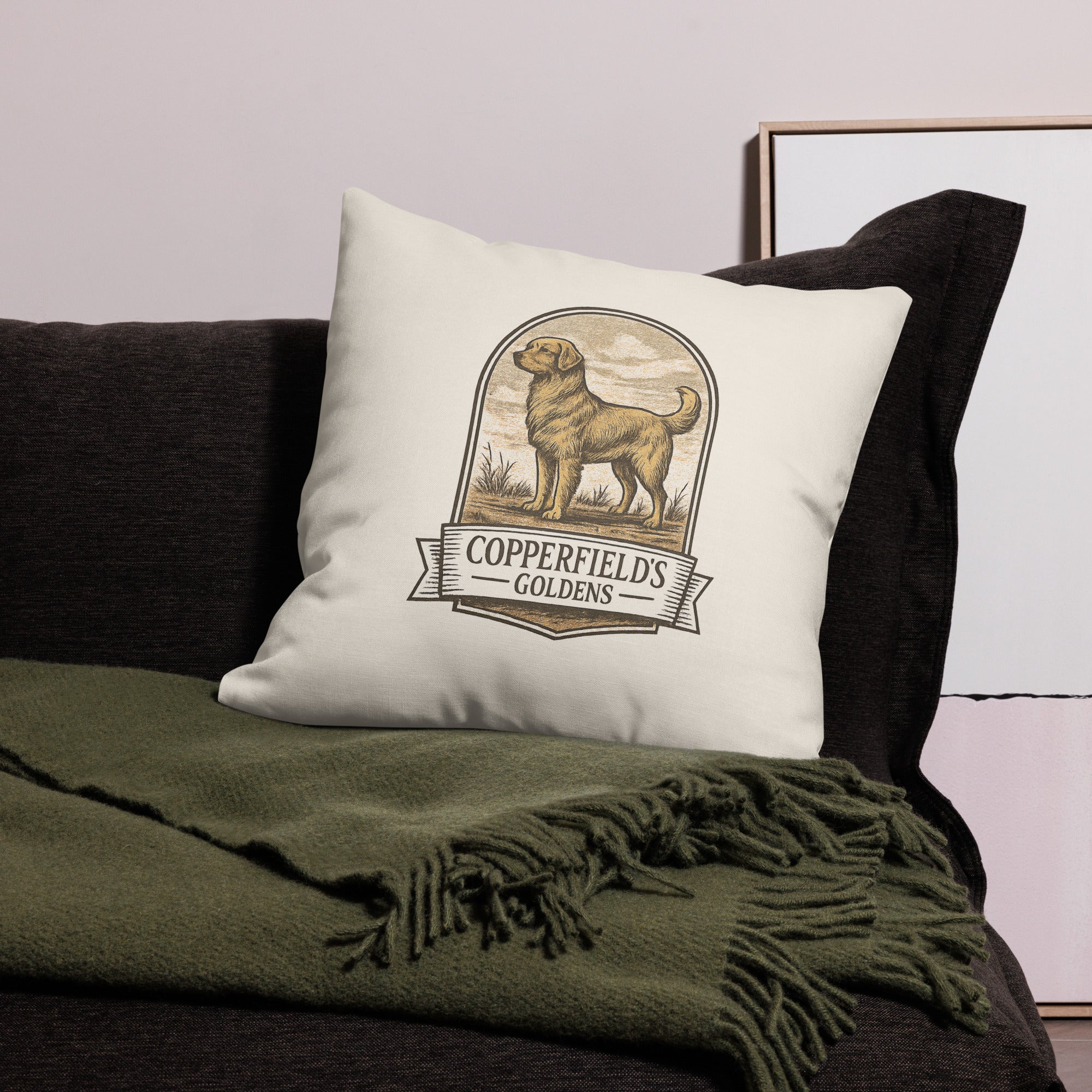 Copperfield's Goldens Premium Pillow