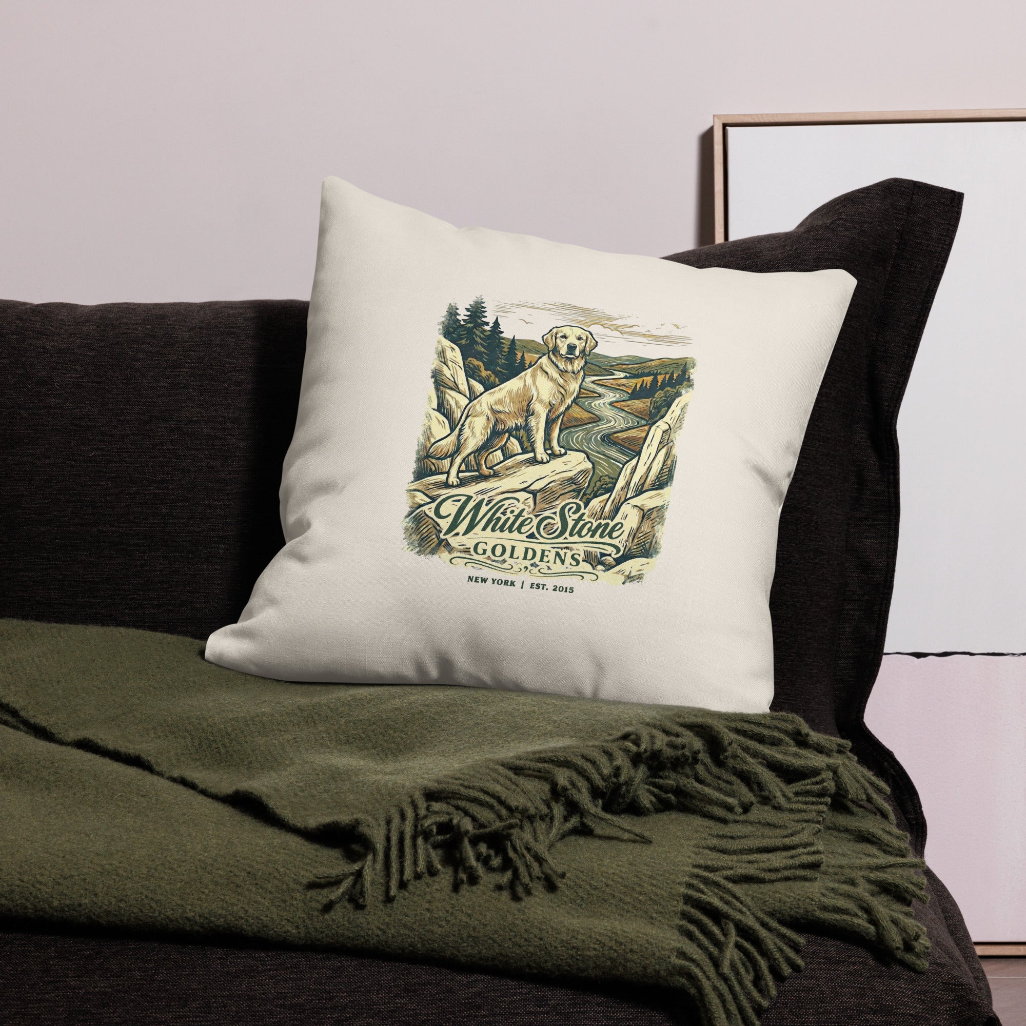 White Stone Goldens Premium Pillow