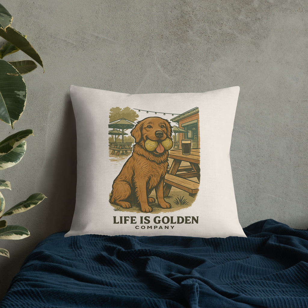 Ball is LIfe Pillow
