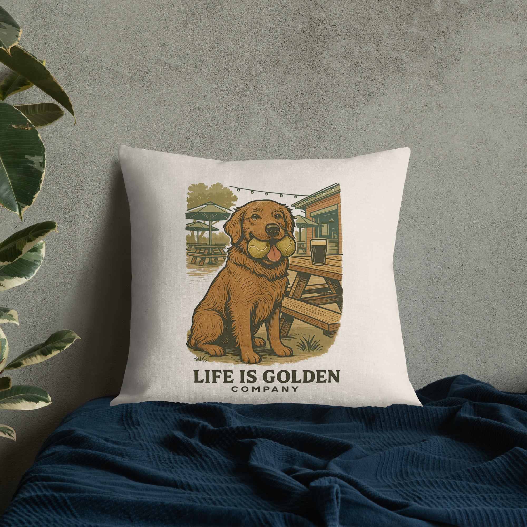 Ball is LIfe Pillow