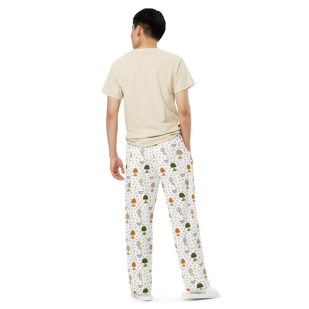 Seasons Gold unisex wide-leg pants
