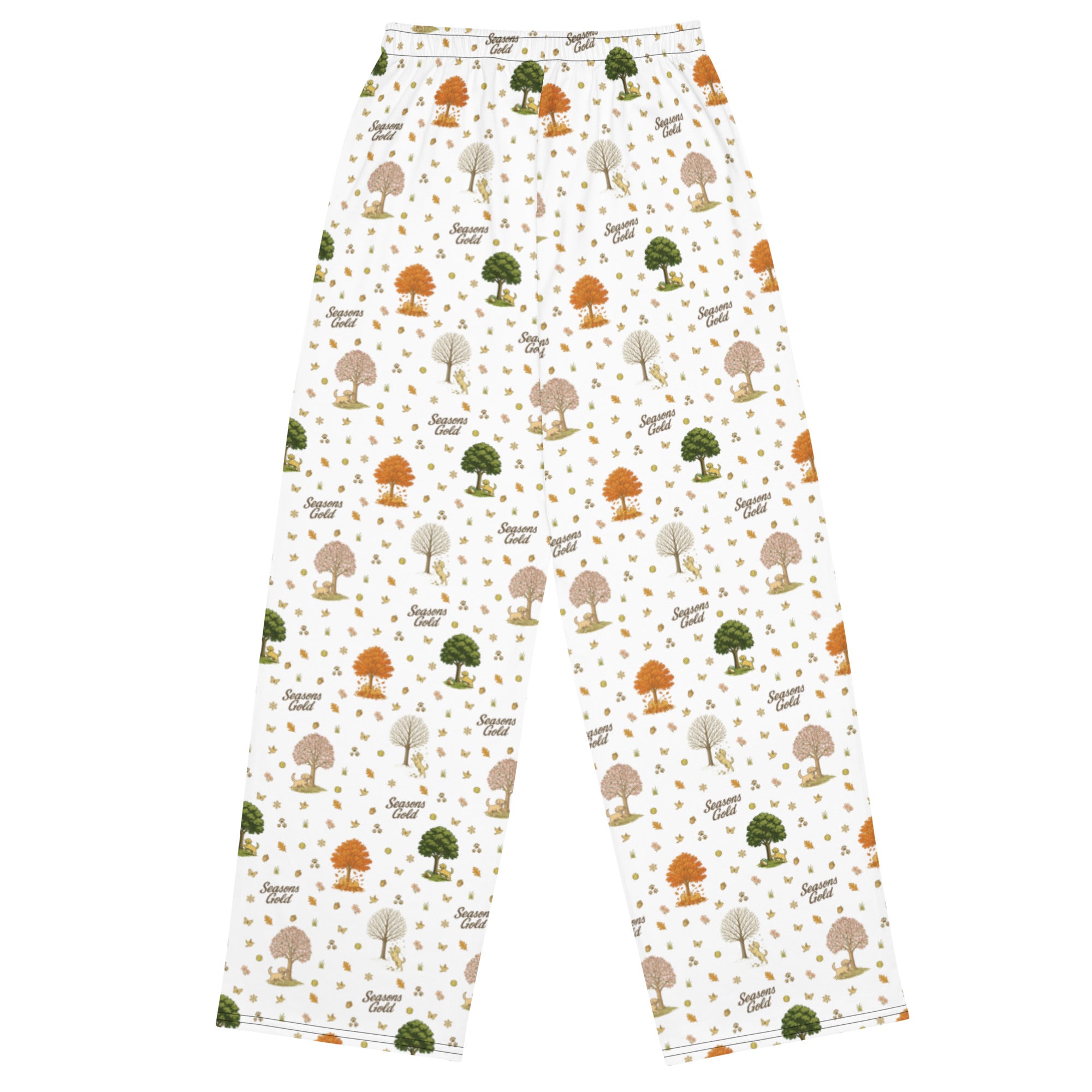Seasons Gold unisex wide-leg pants