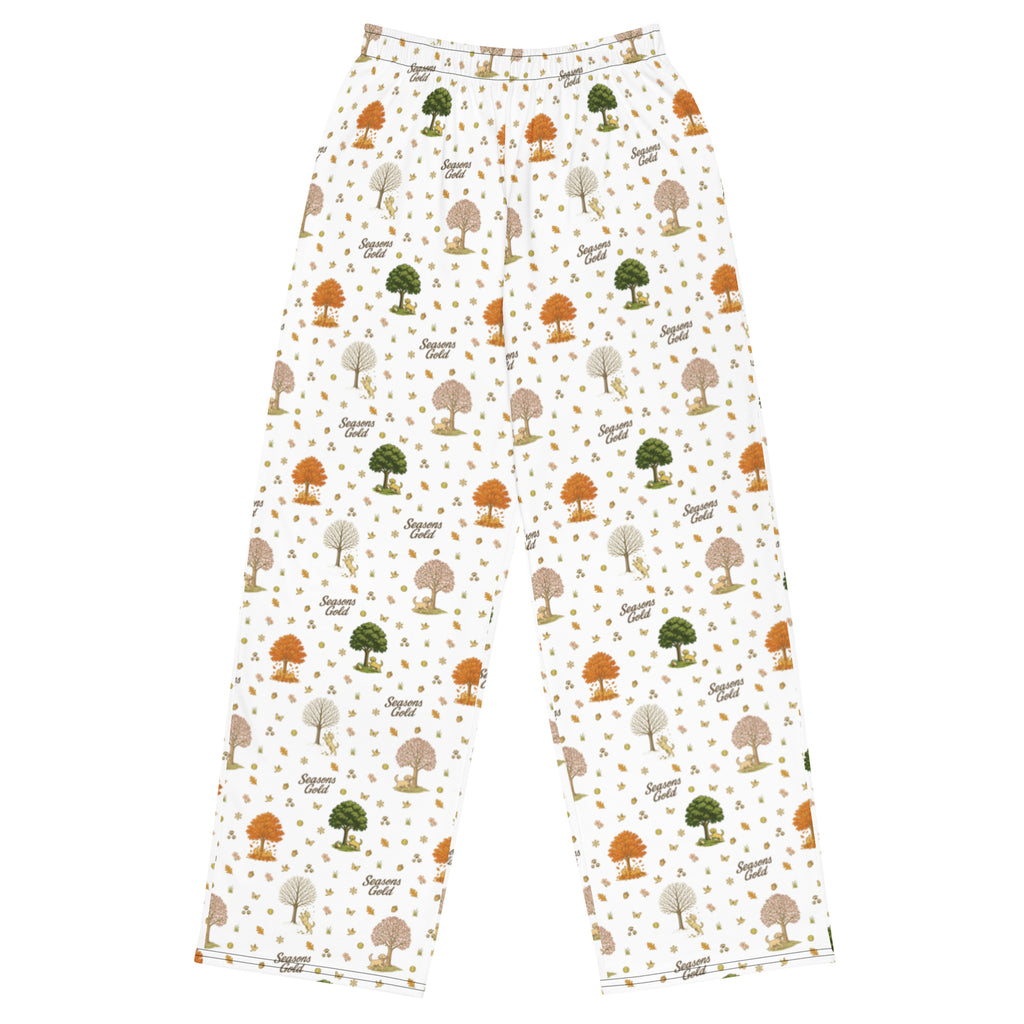 Seasons Gold unisex wide-leg pants