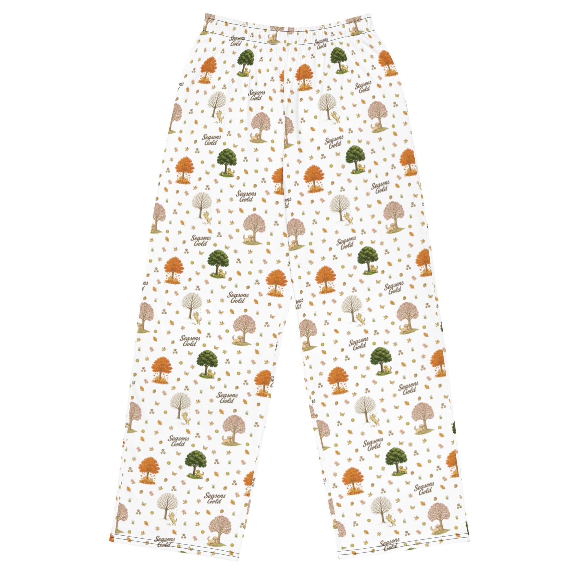 Seasons Gold unisex wide-leg pants