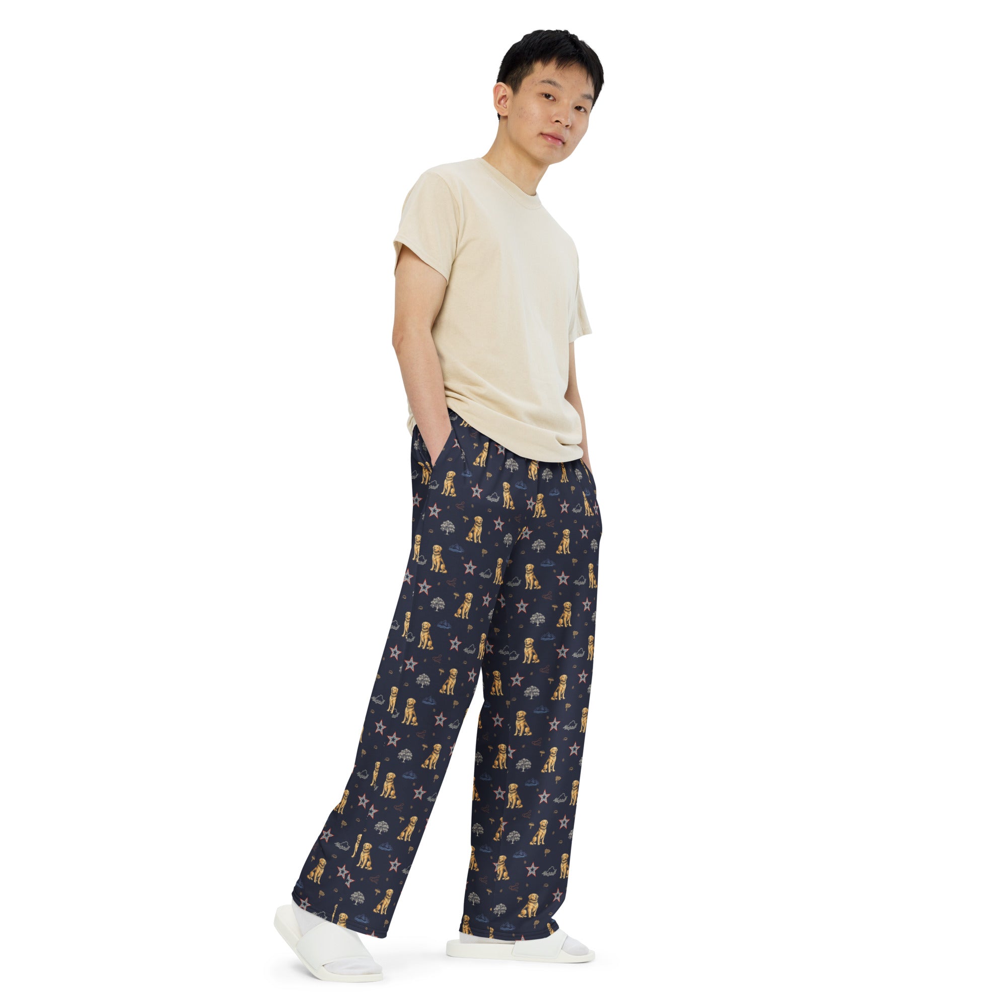 Heritage Oaks unisex wide-leg pants