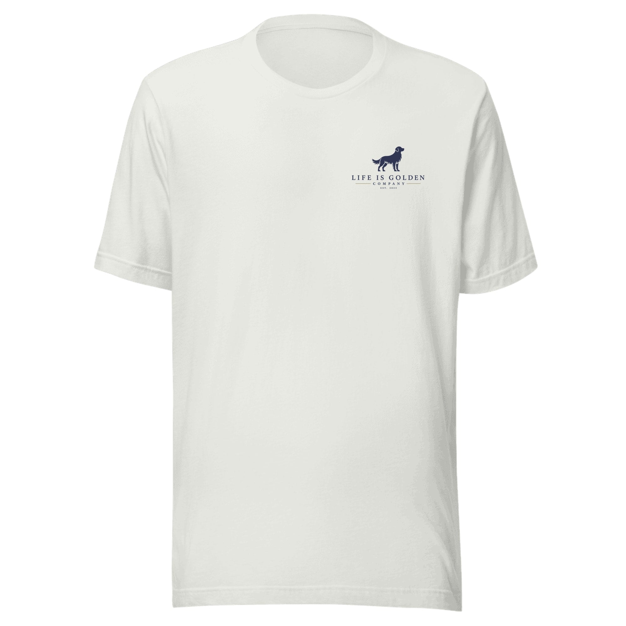 The Boathouse Flag Tee — Ash (front)