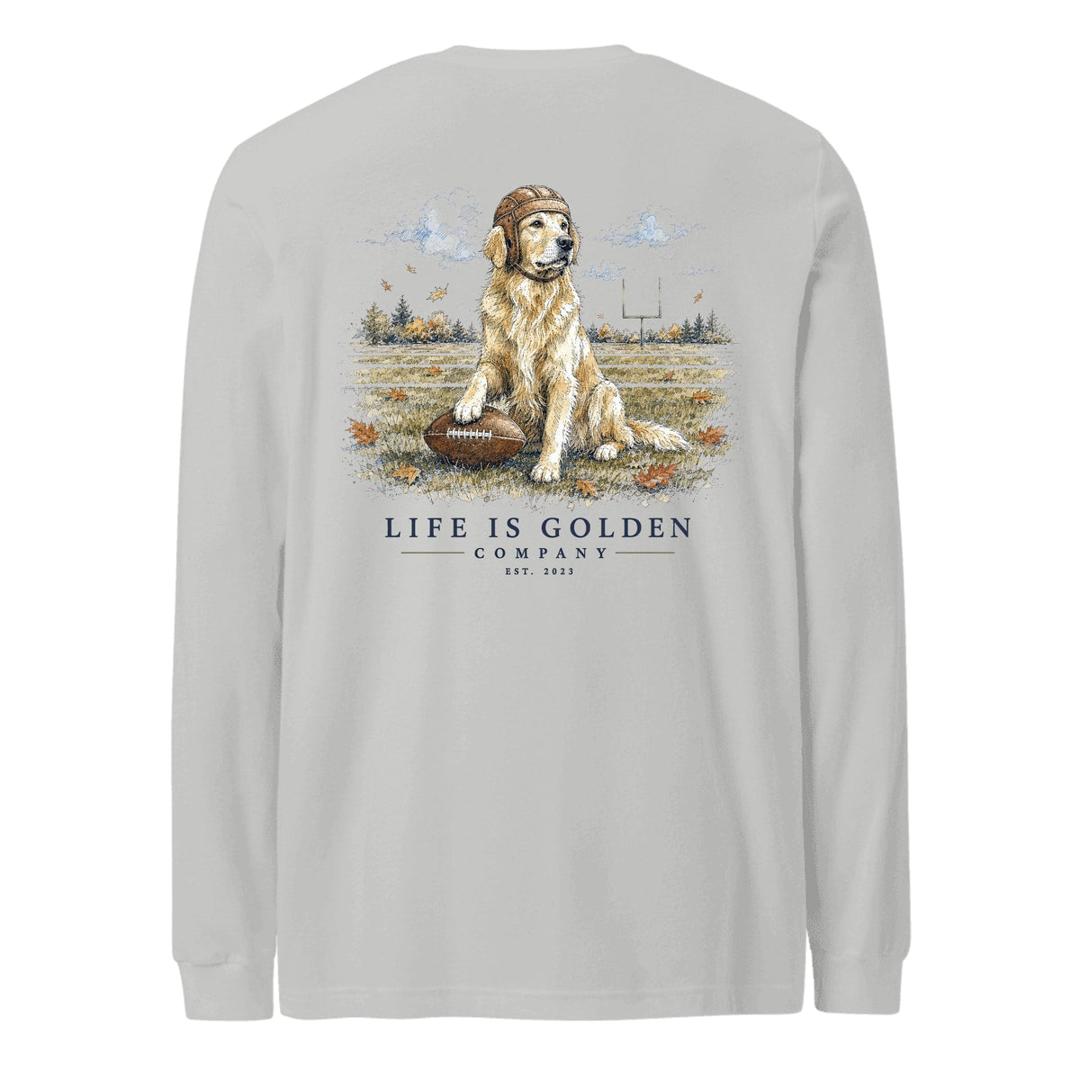 The Friday Night Lights Long-Sleeve — Athletic Heather