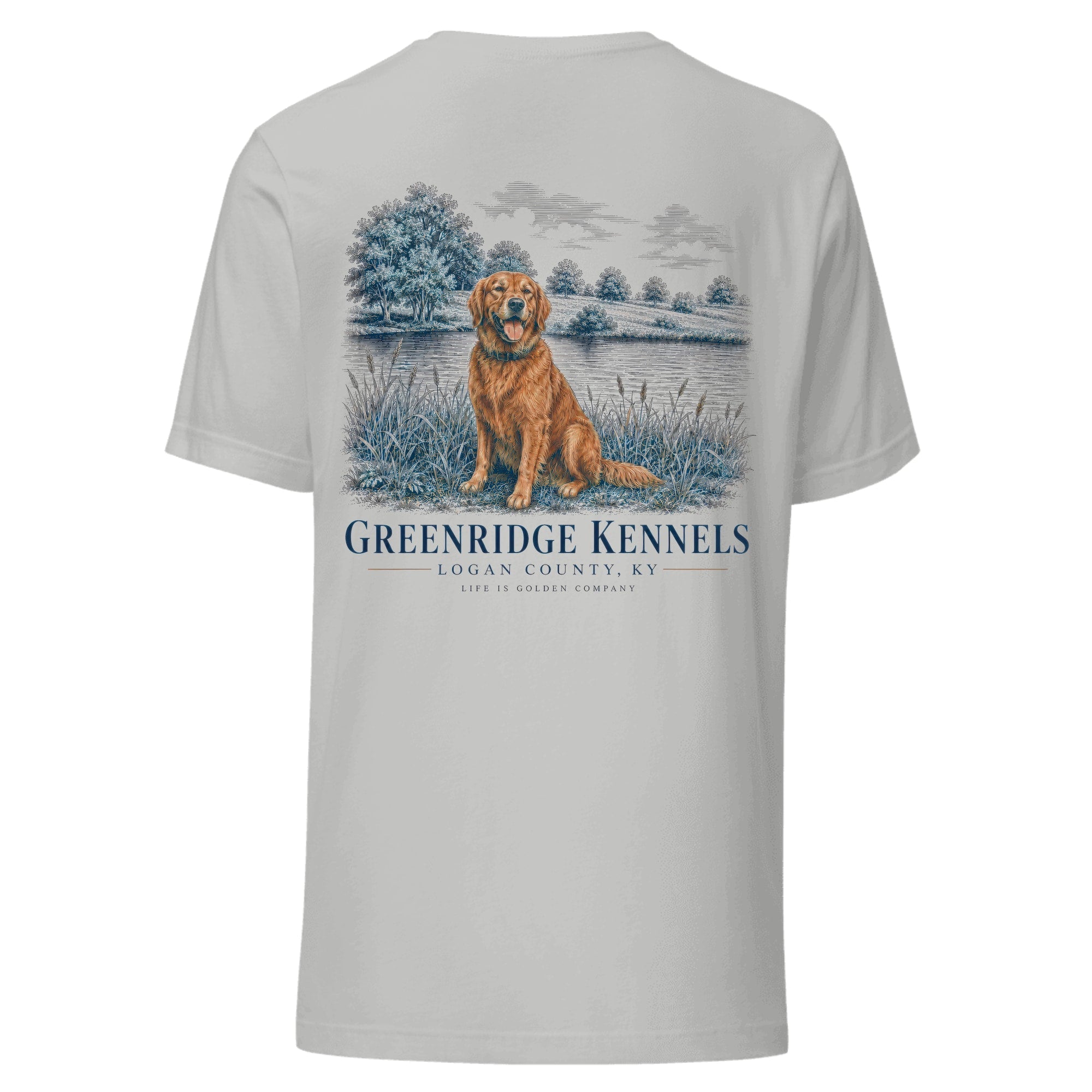 The Still Water Tee — Athletic Heather
