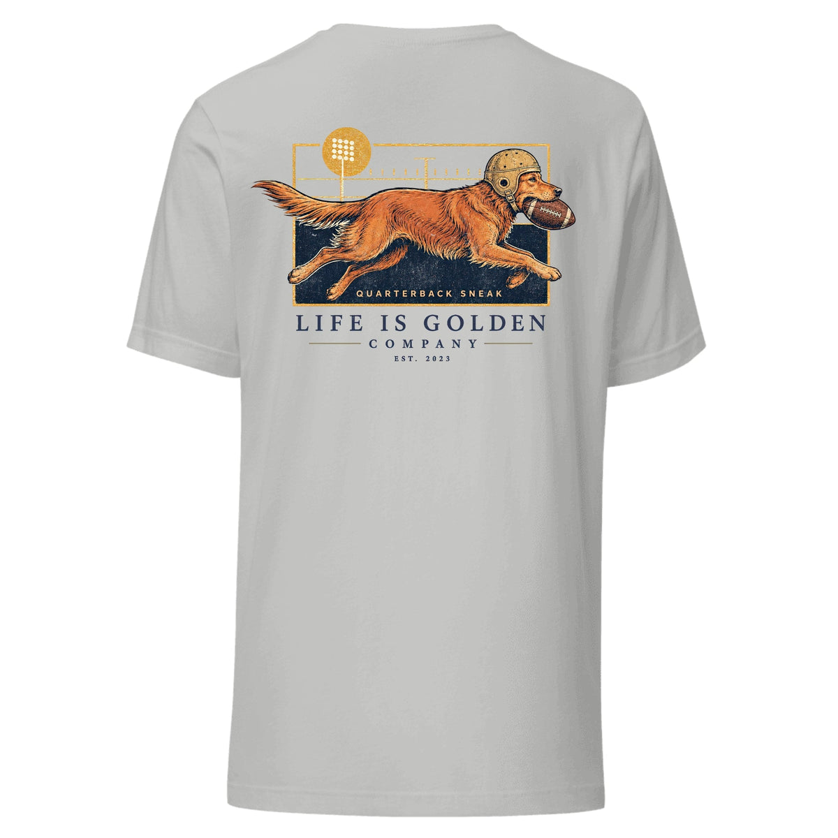 The Goal Line Tee — Athletic Heather