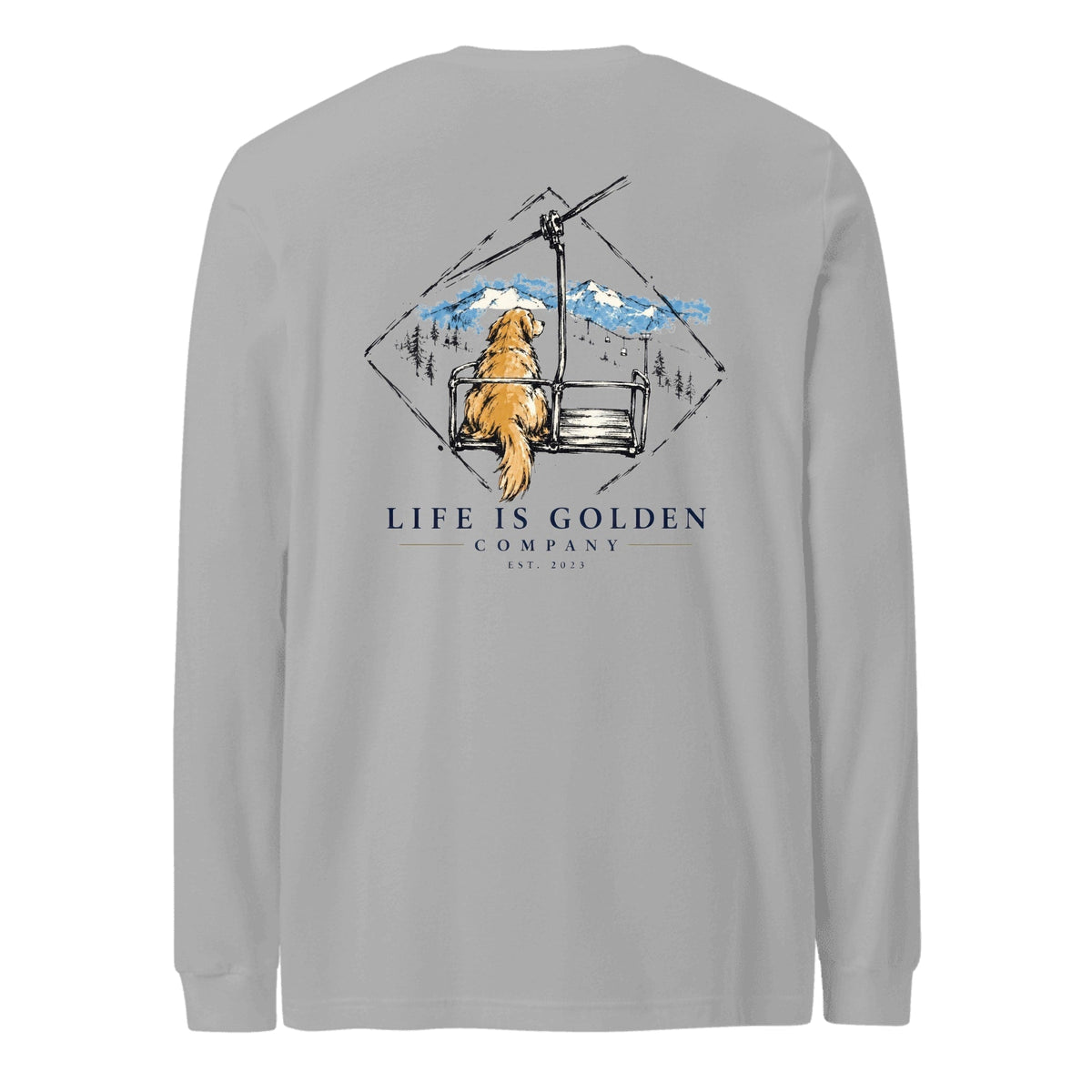 The Ride Up Long-Sleeve — Athletic Heather
