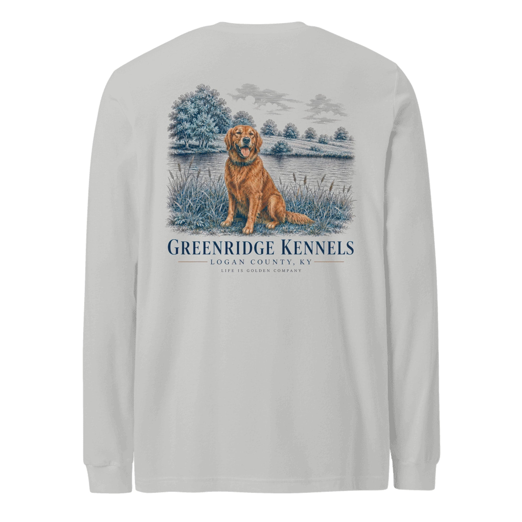 The Still Water Long-Sleeve — Athletic Heather