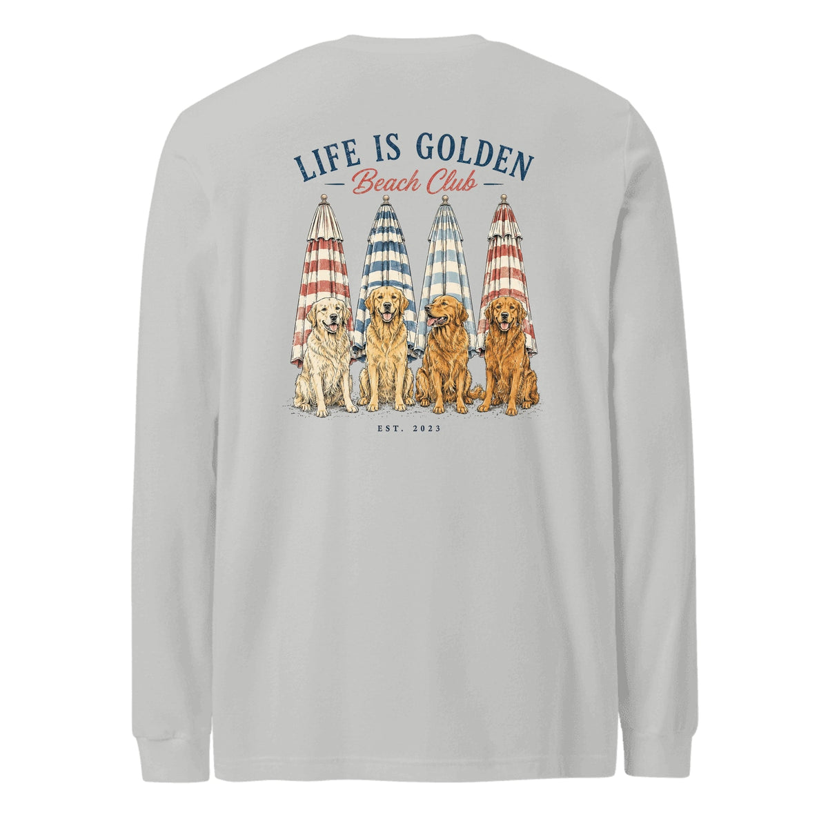 The Umbrella Line Long-Sleeve — Athletic Heather