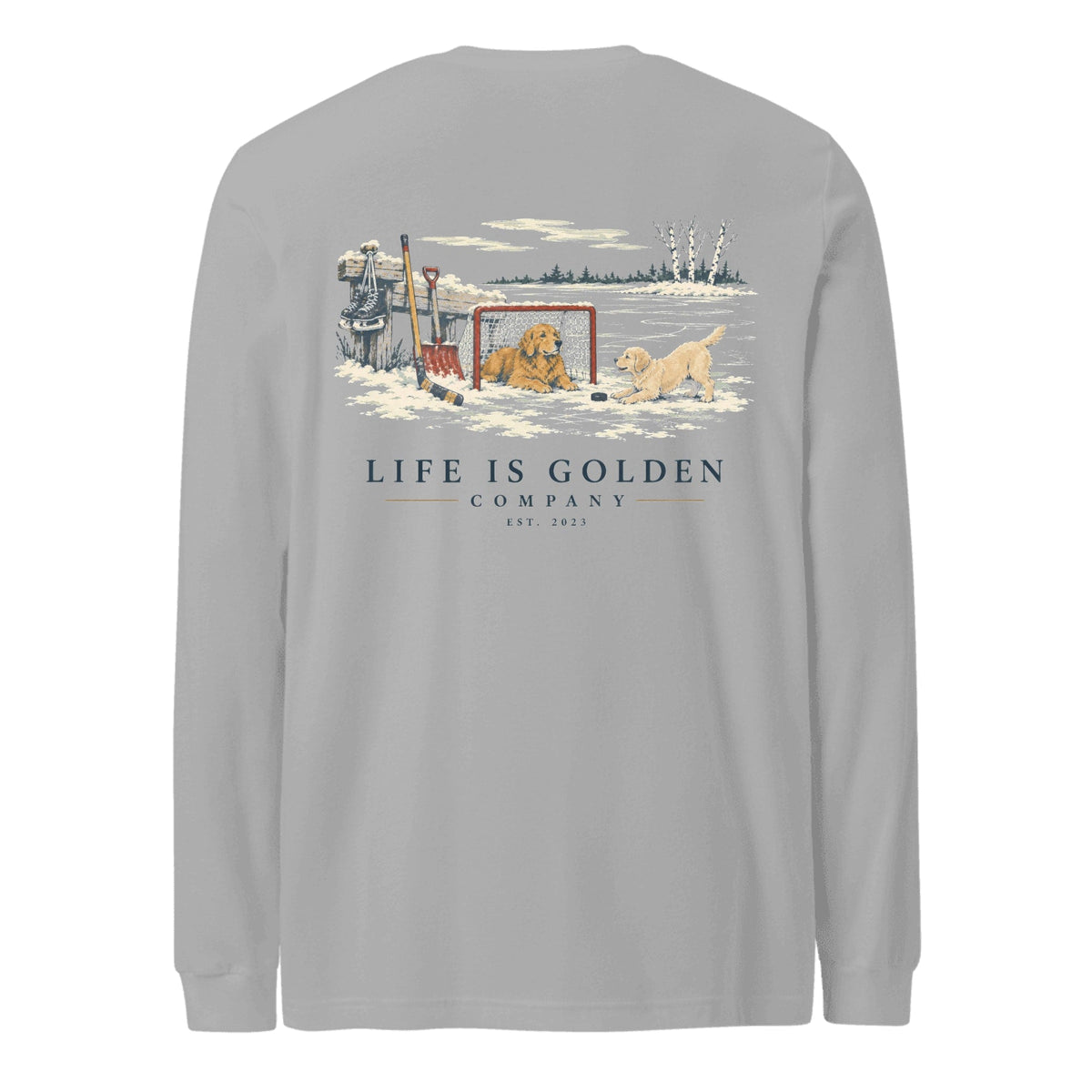 Pondside Intermission Long-Sleeve — Athletic Heather