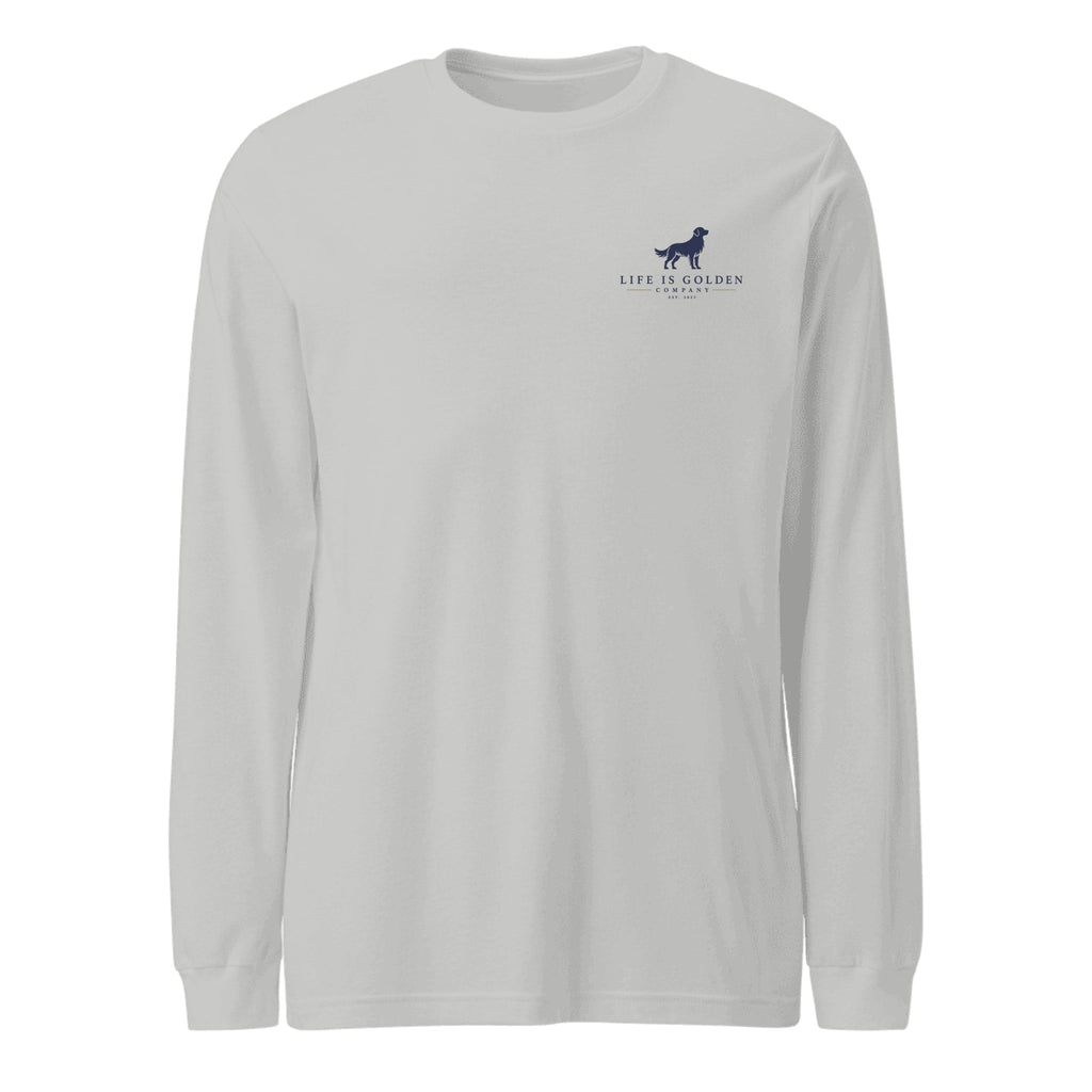 The Tailgate Kickoff Long-Sleeve — Athletic Heather (front)