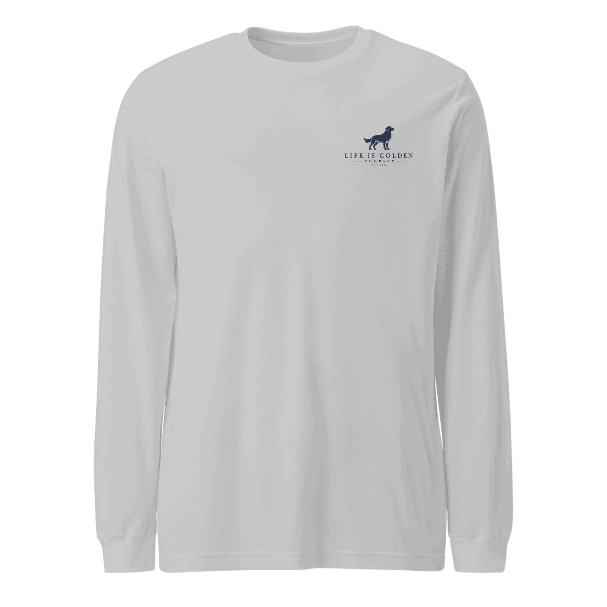 The Tailgate Kickoff Long-Sleeve — Athletic Heather (front)