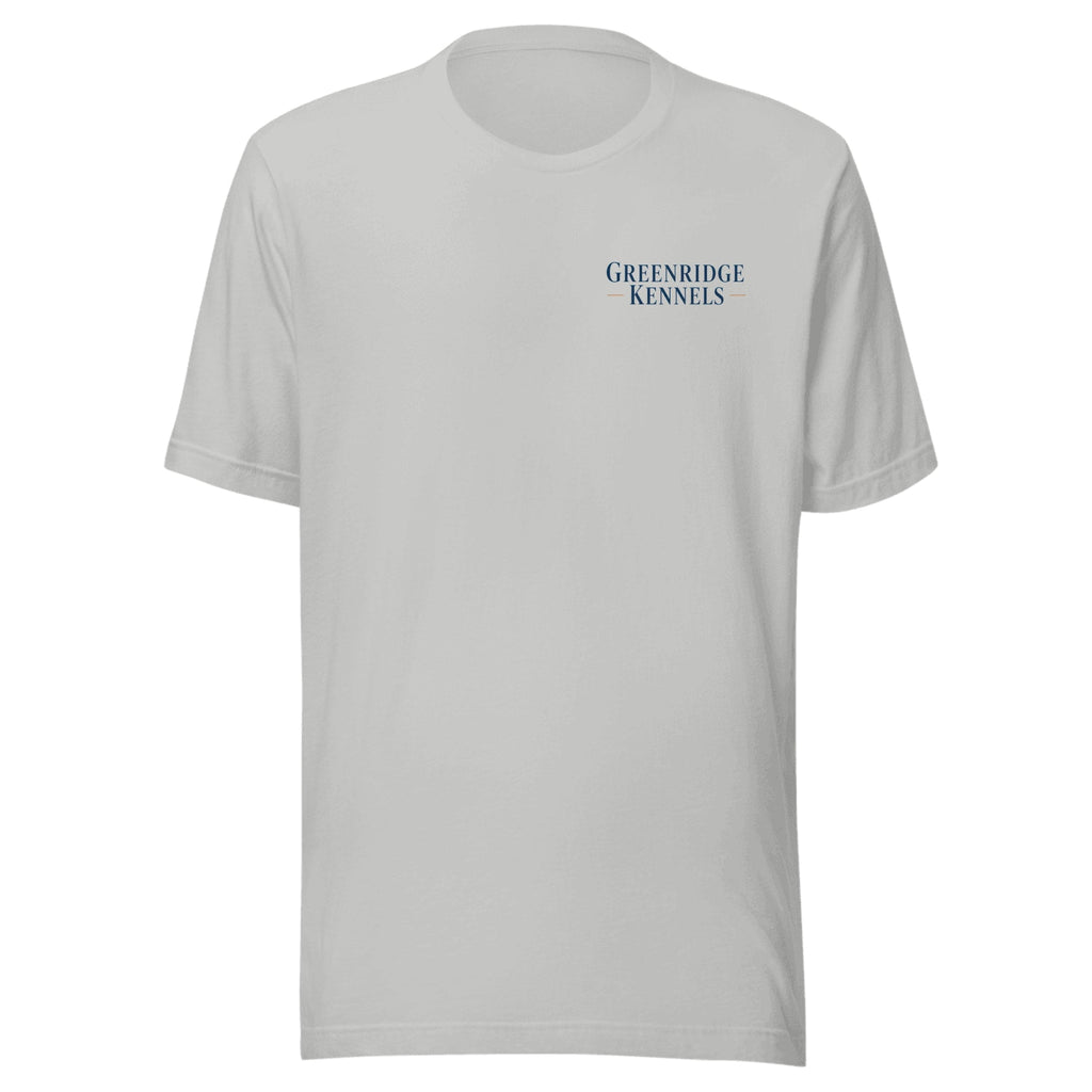 The Still Water Tee — Athletic Heather (front)