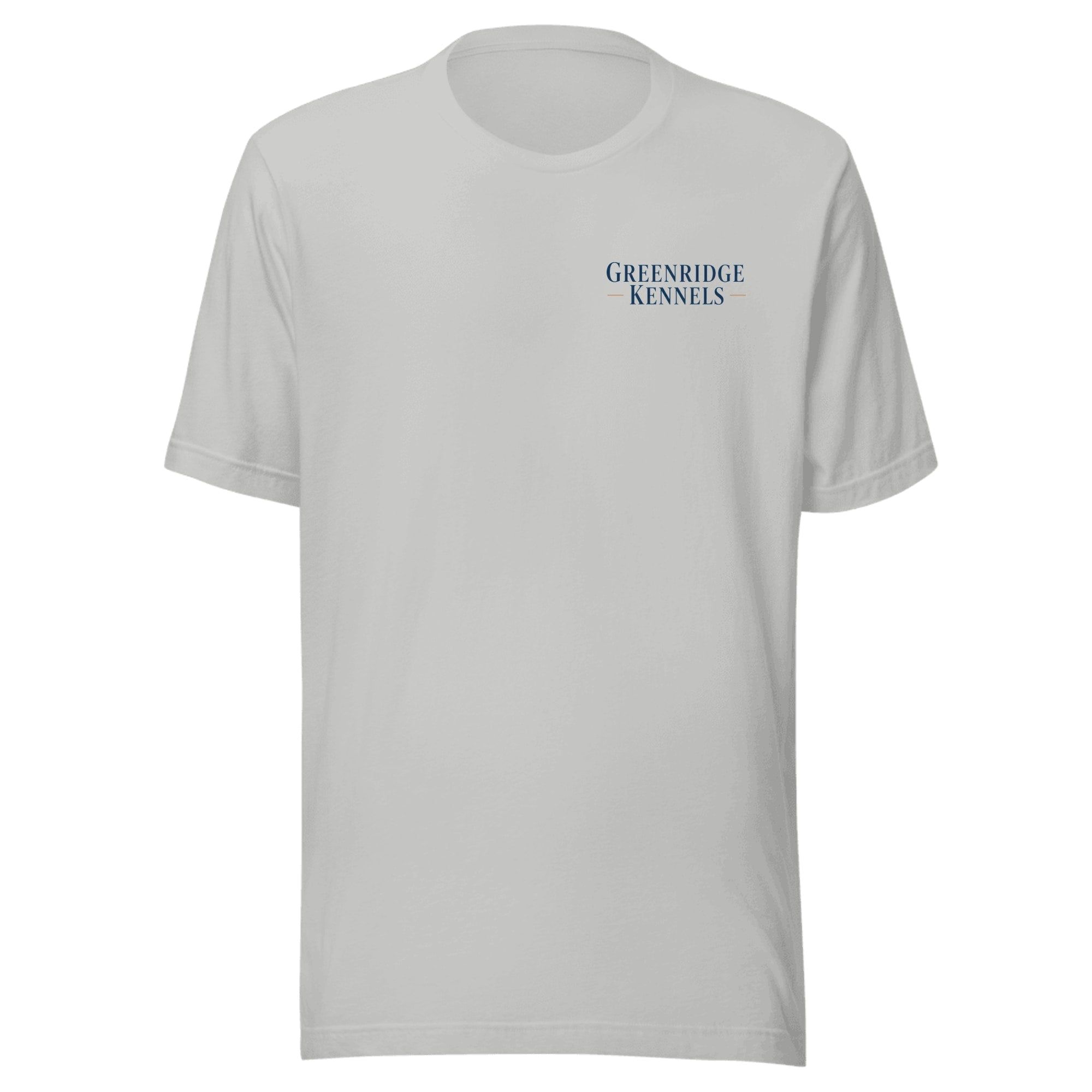 The Still Water Tee — Athletic Heather (front)