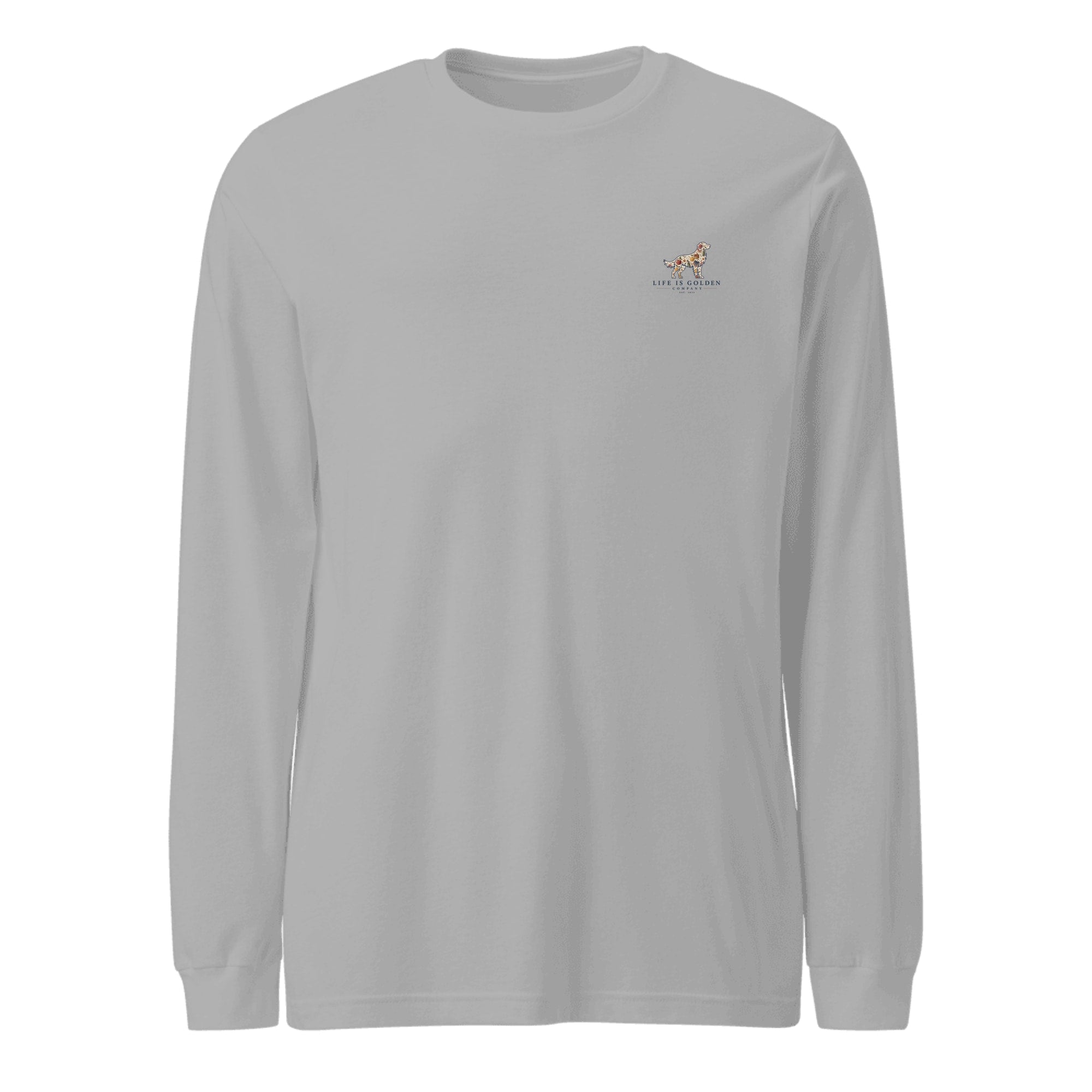 The Cider Run Long-Sleeve — Athletic Heather (front)