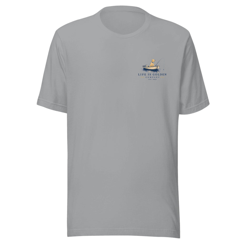 The First Mate Tee — Athletic Heather (front)