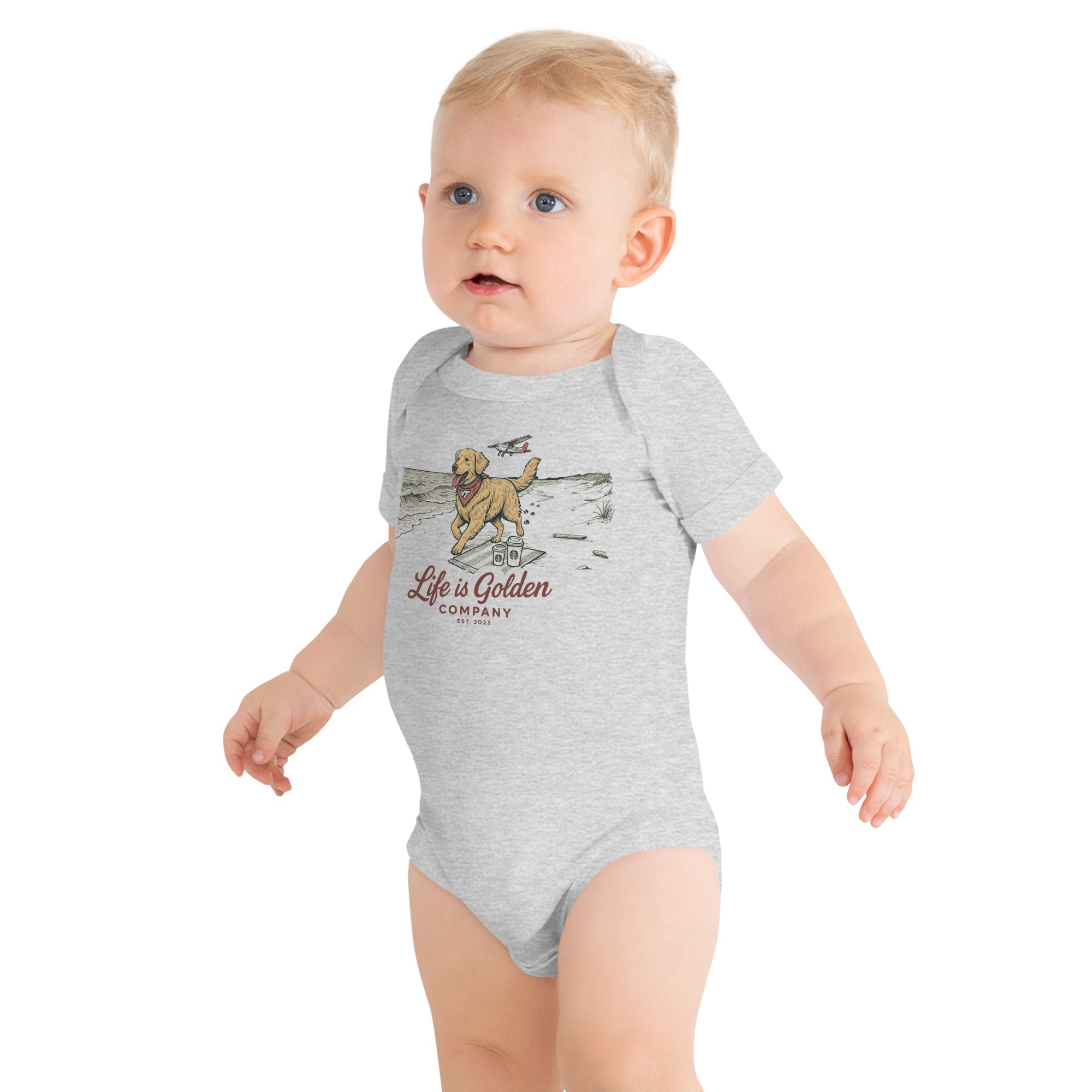 VT Beach Run Onesie