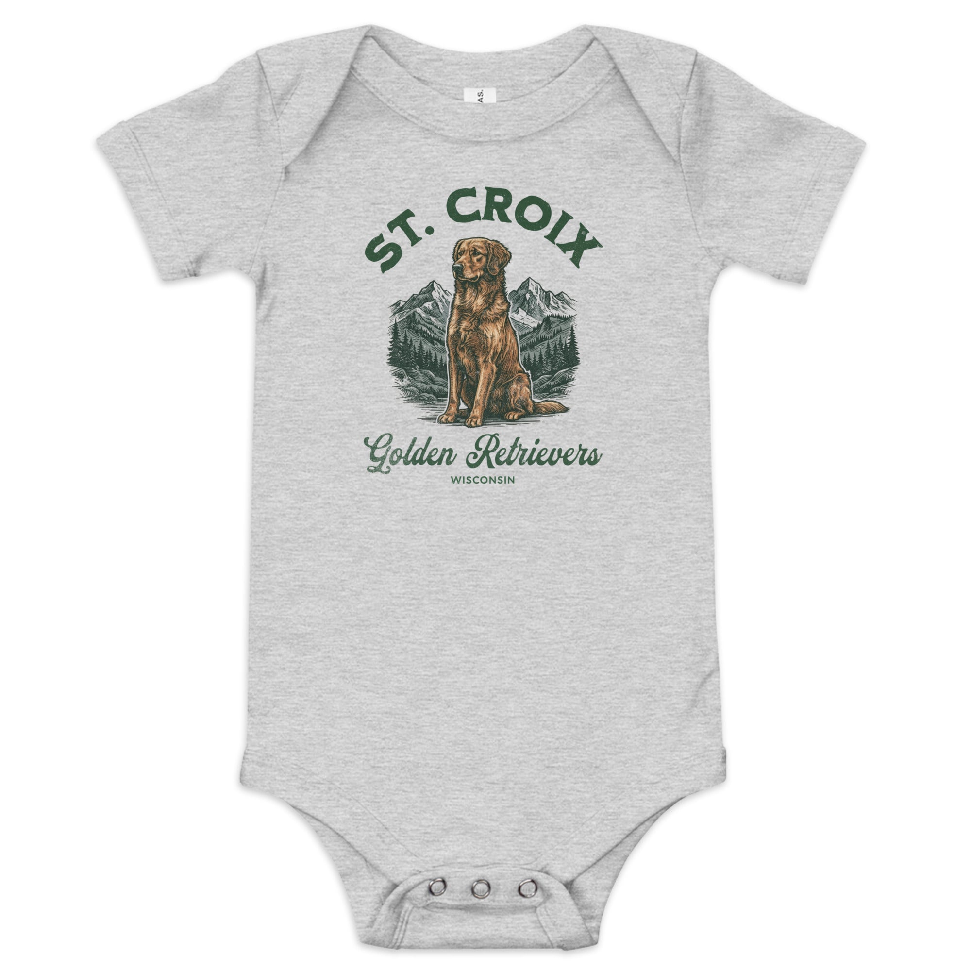 St. Croix Baby short sleeve Onesie