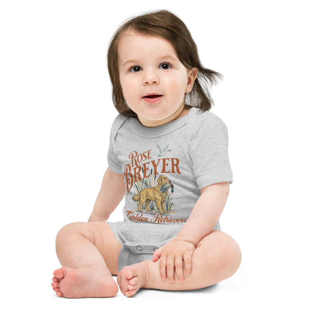 Rose Breyer Baby short sleeve onesie I