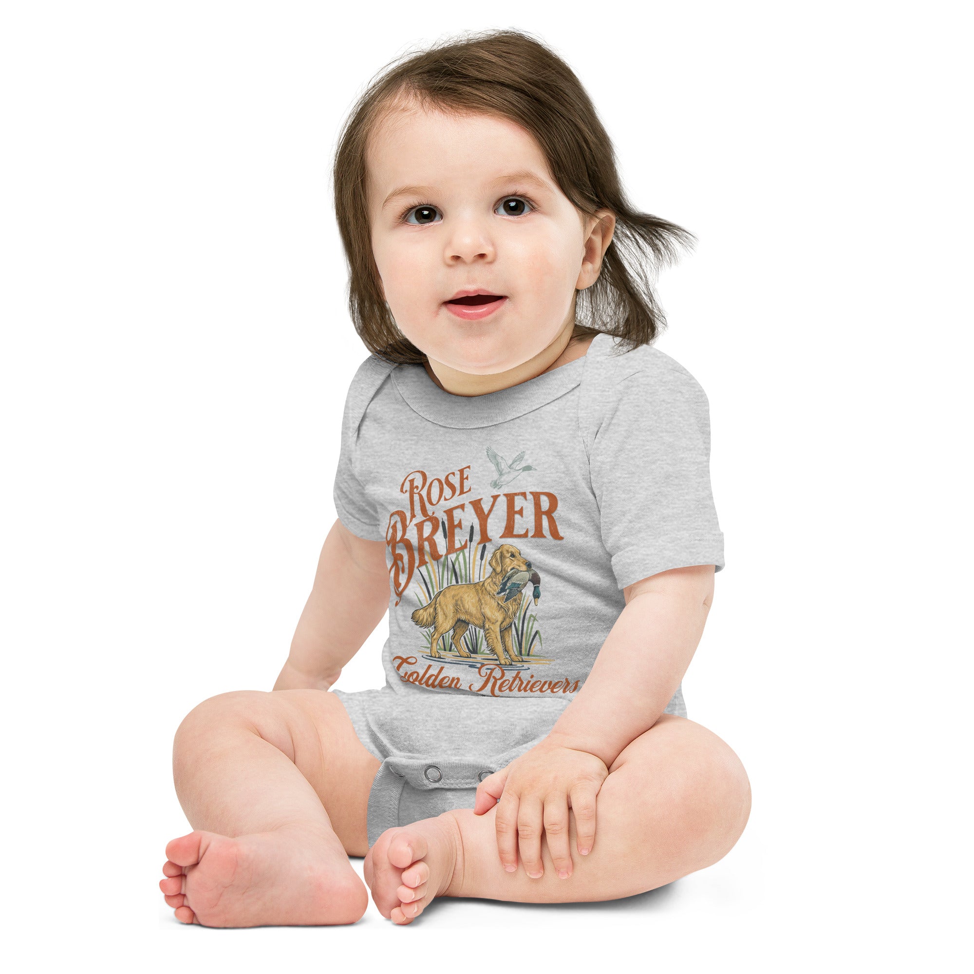 Rose Breyer Baby short sleeve onesie I