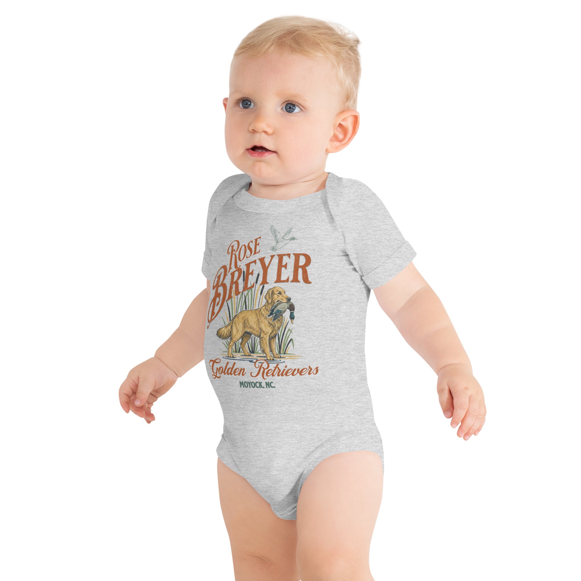Rose Breyer Baby short sleeve onesie I