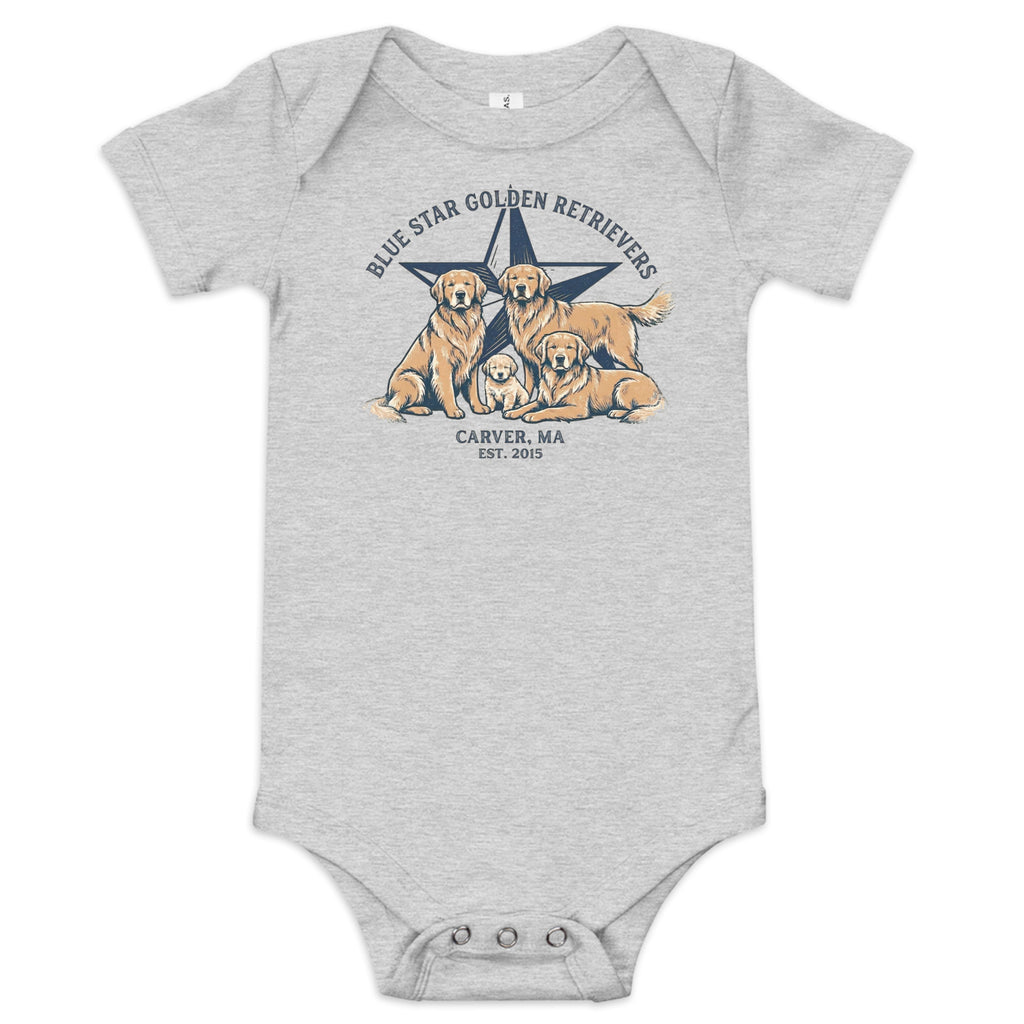 Blue Star Baby short sleeve onesie