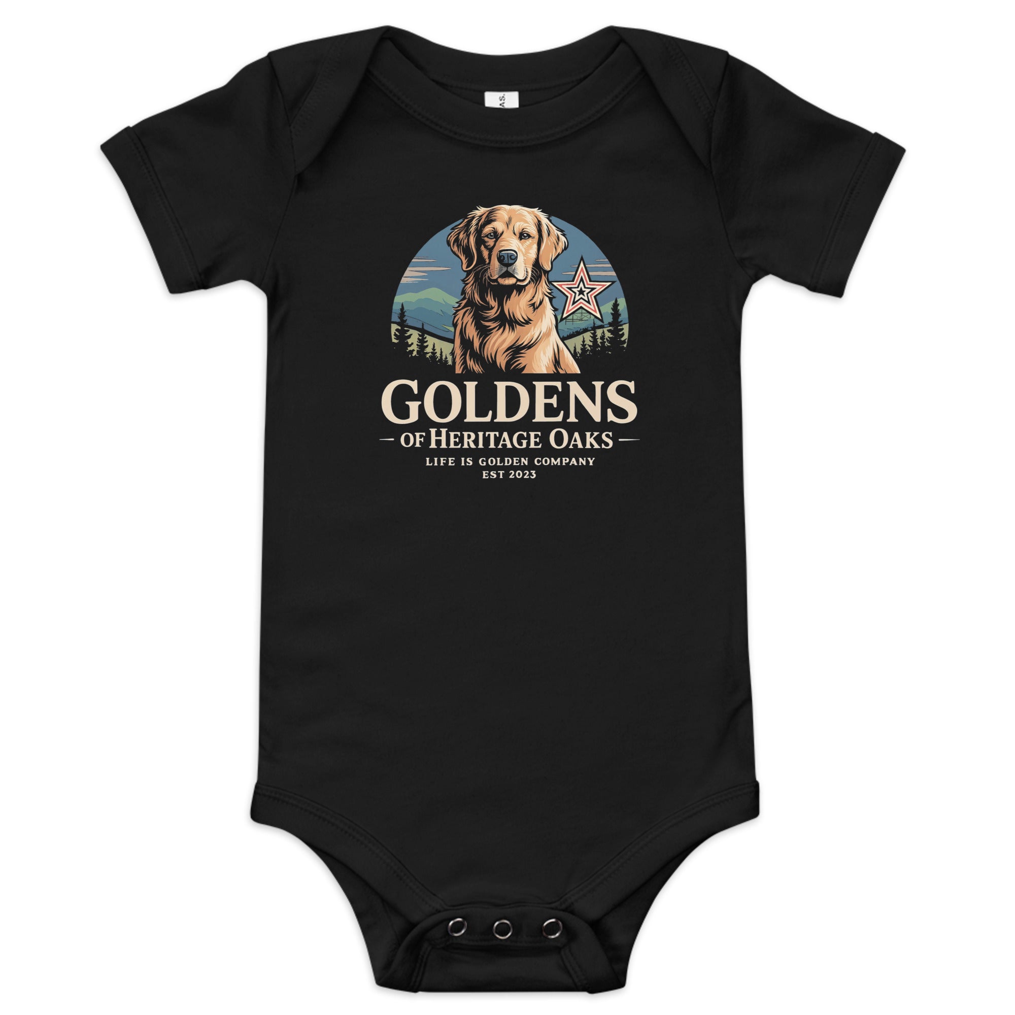 Heritage Oaks Baby short sleeve one piece