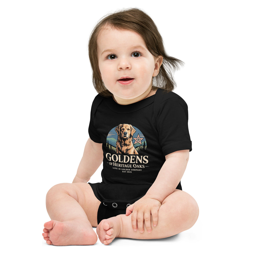 Heritage Oaks Baby short sleeve one piece