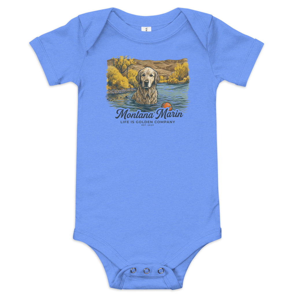 Montana Marin Baby short sleeve onesie