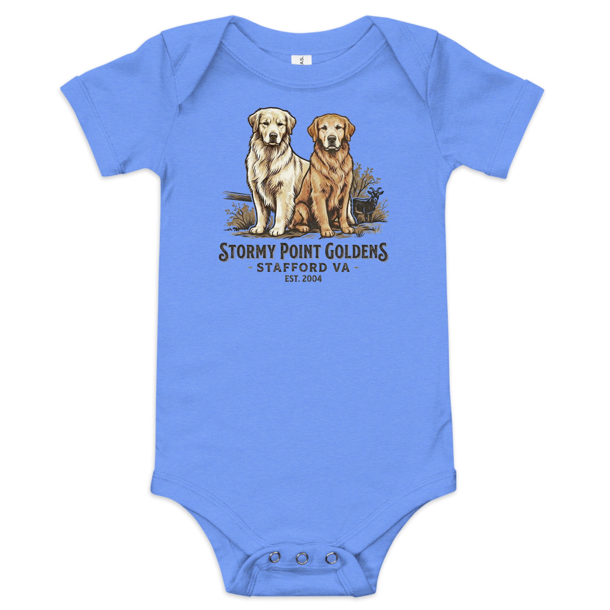 Stormy Point Baby Onesie