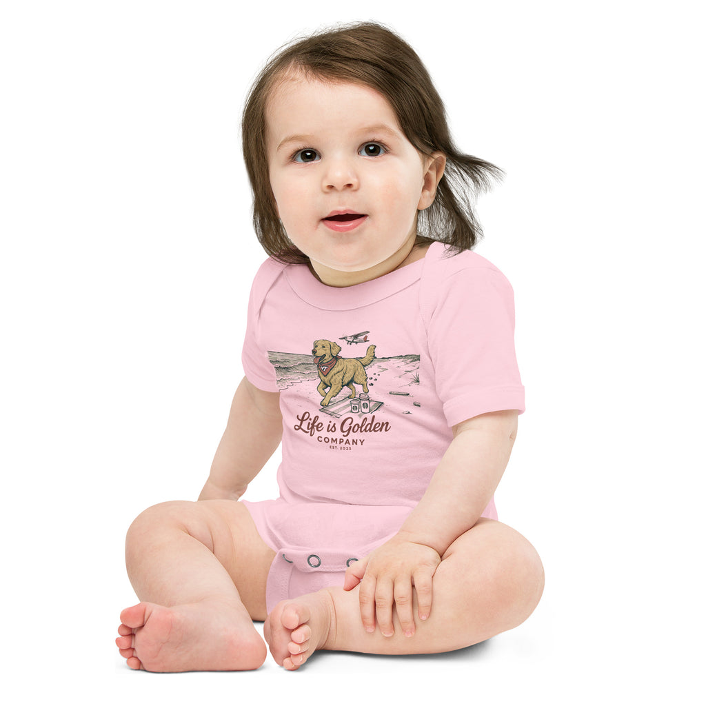 VT Beach Run Onesie