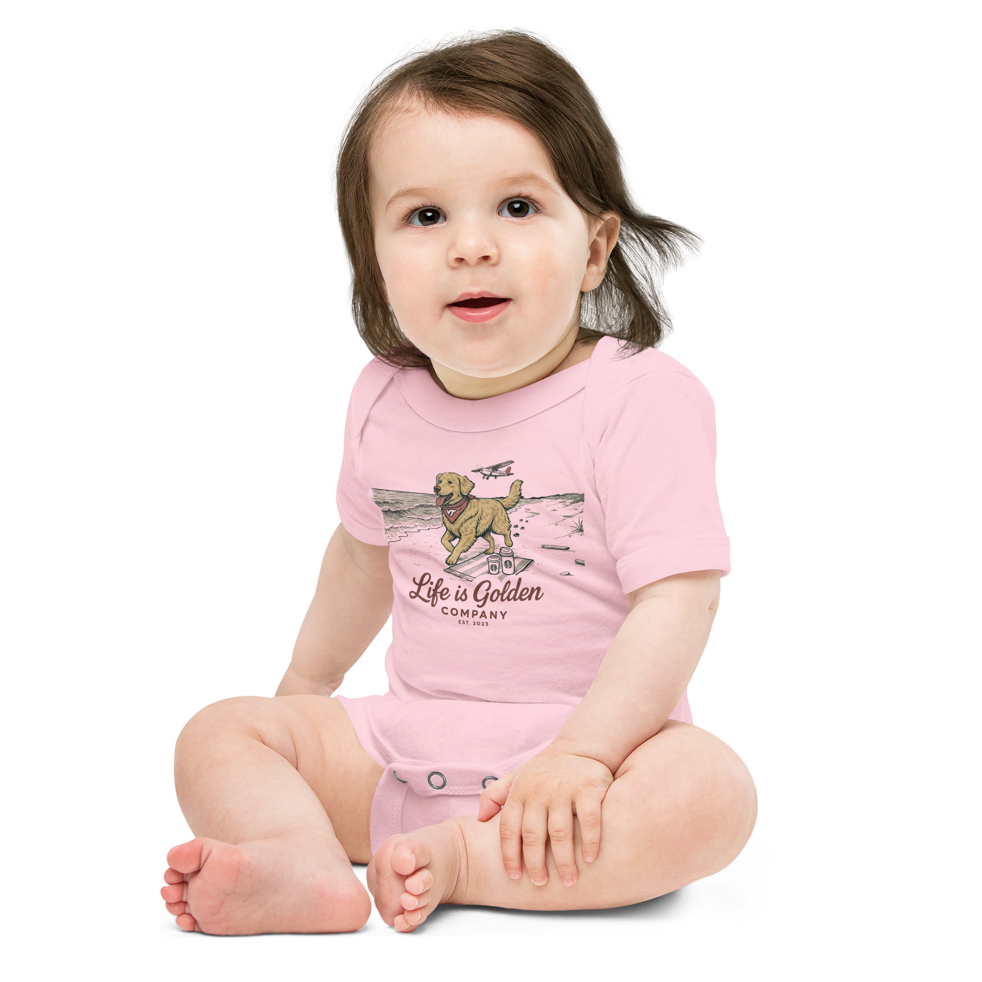 VT Beach Run Onesie