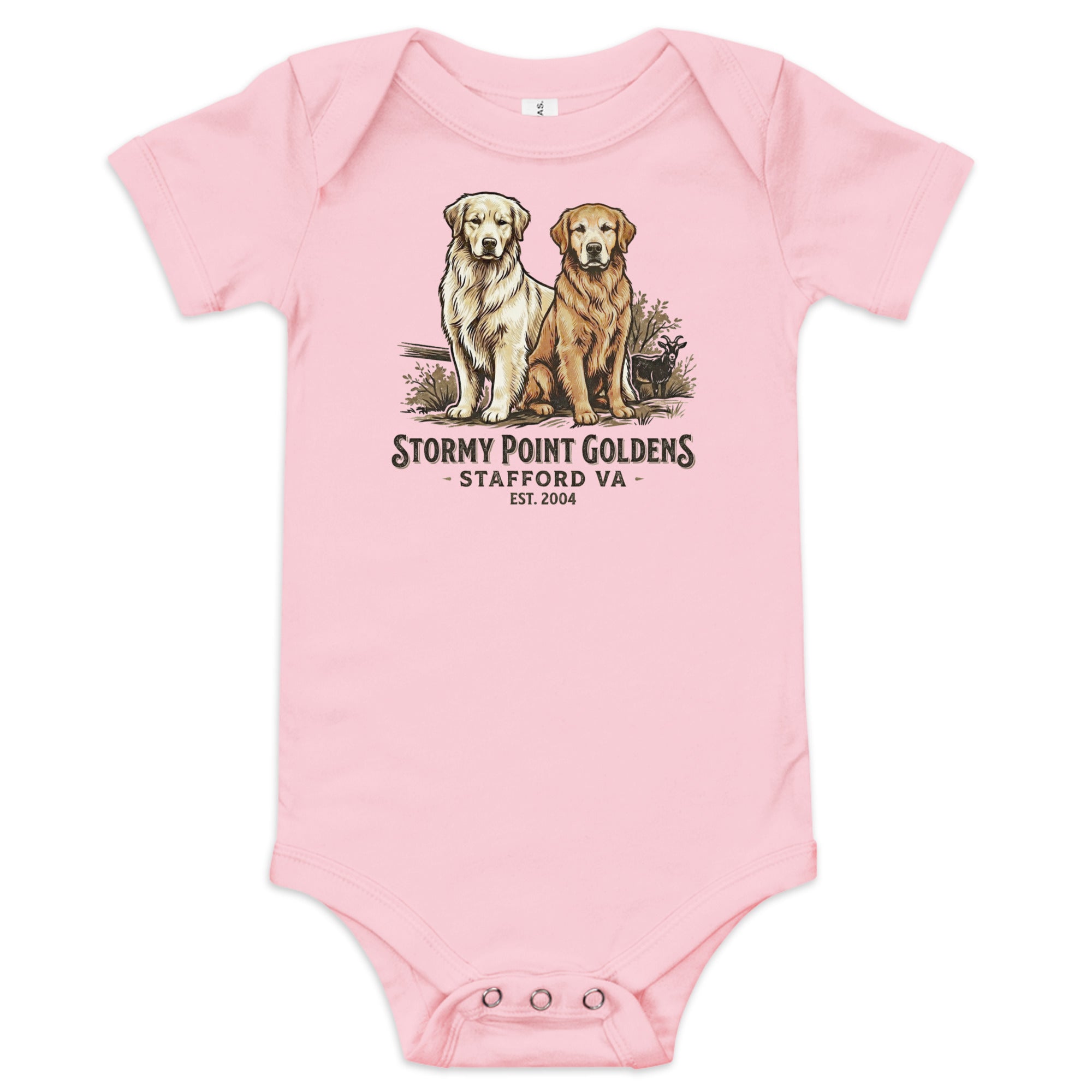 Stormy Point Baby Onesie