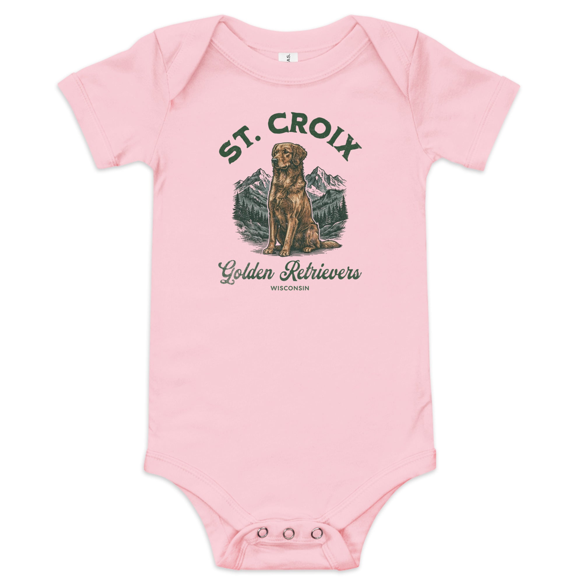 St. Croix Baby short sleeve Onesie