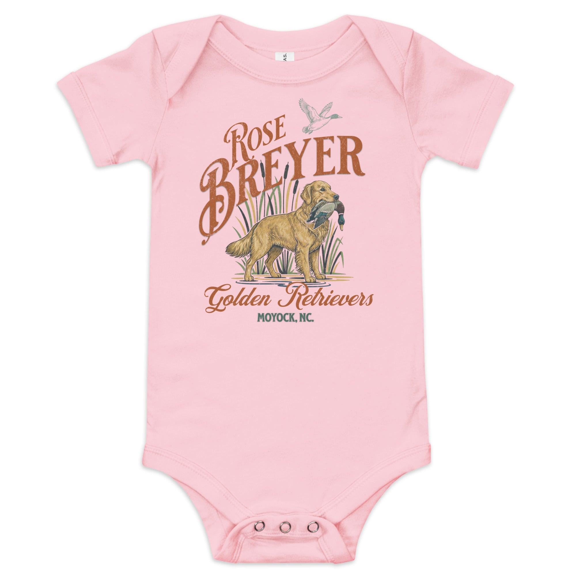 Rose Breyer Baby short sleeve onesie I