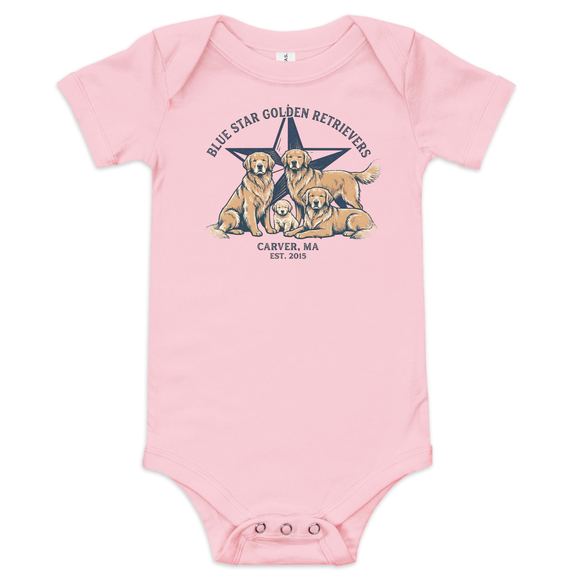 Blue Star Baby short sleeve onesie