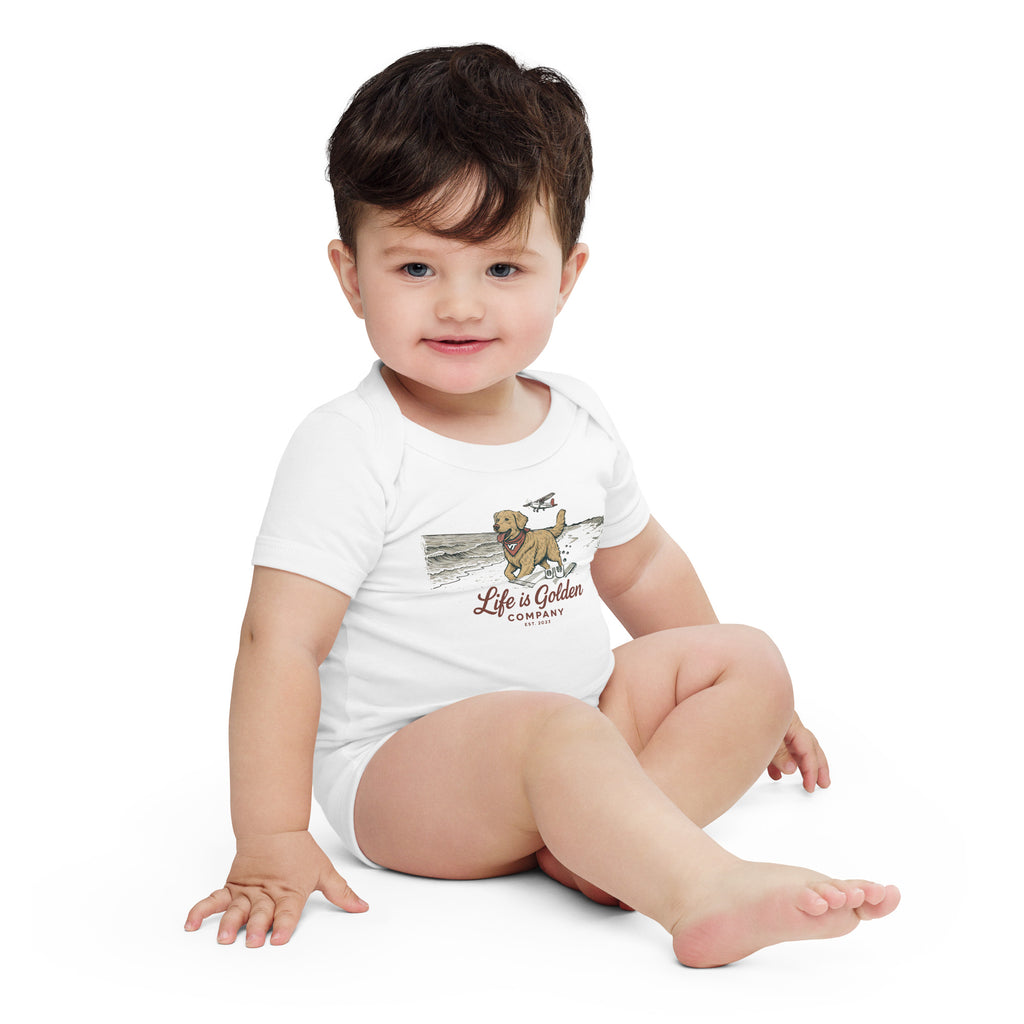 VT Beach Run Onesie