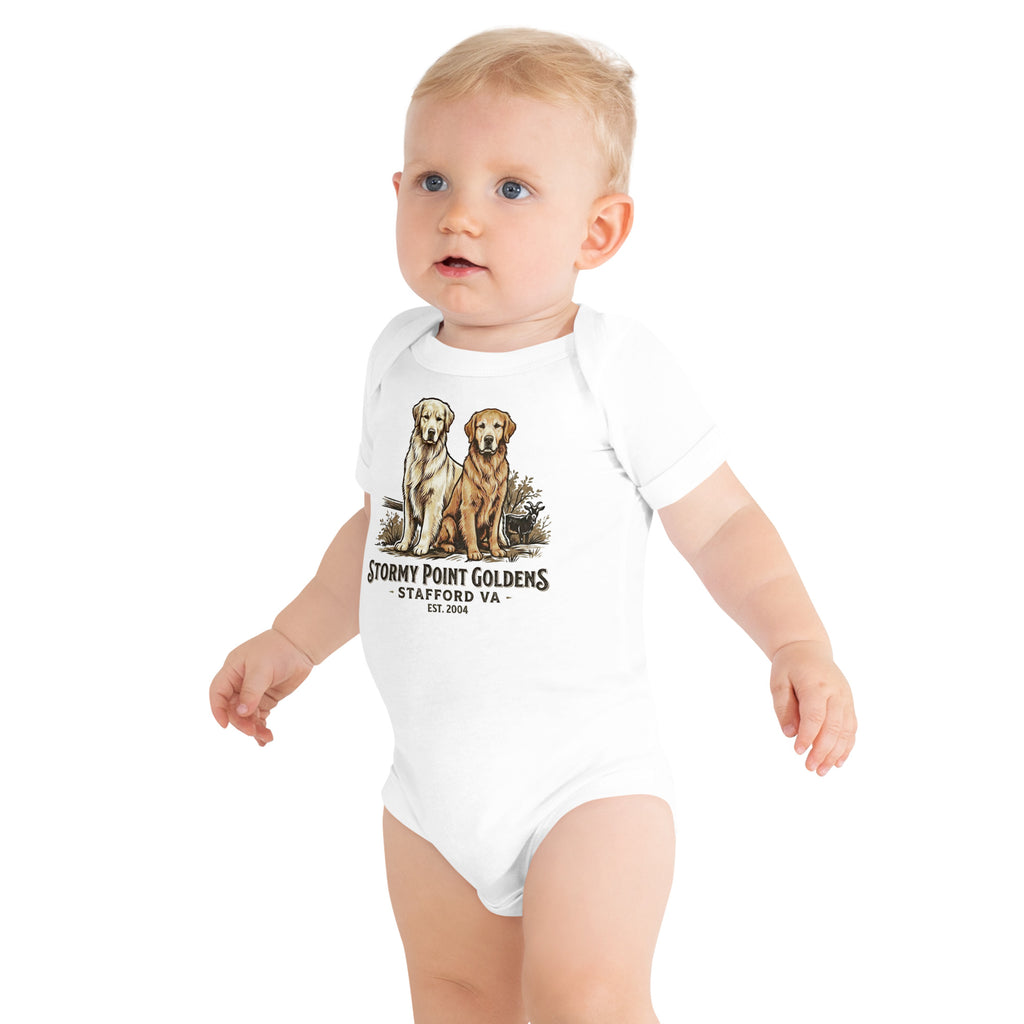 Stormy Point Baby Onesie