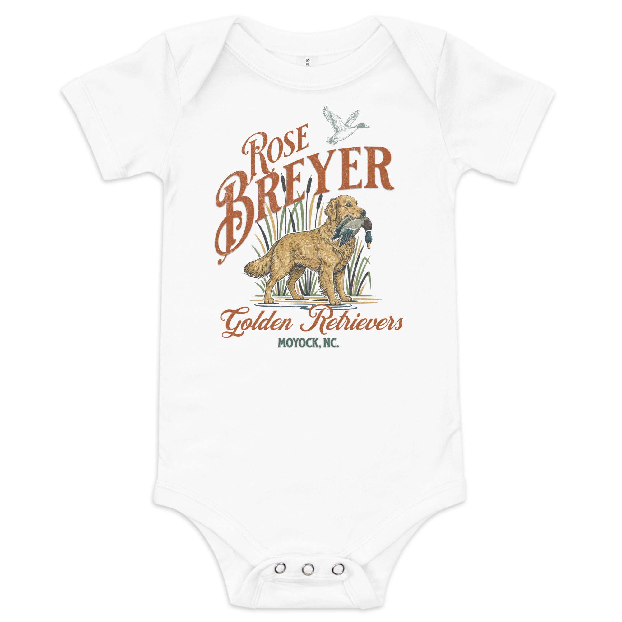 Rose Breyer Baby short sleeve onesie I