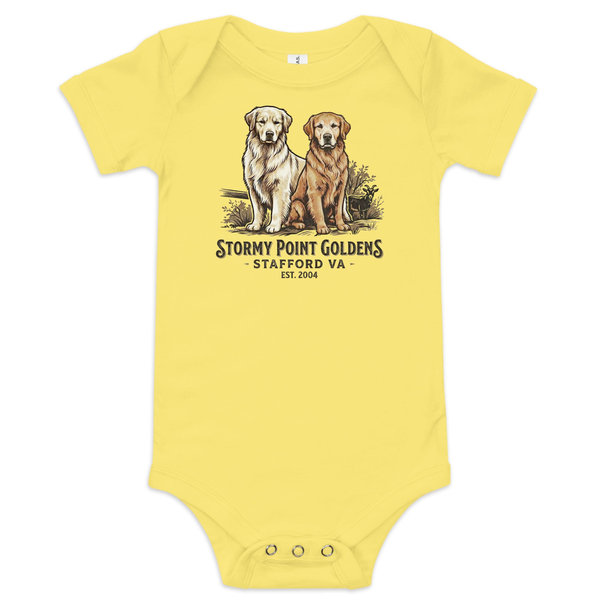 Stormy Point Baby Onesie