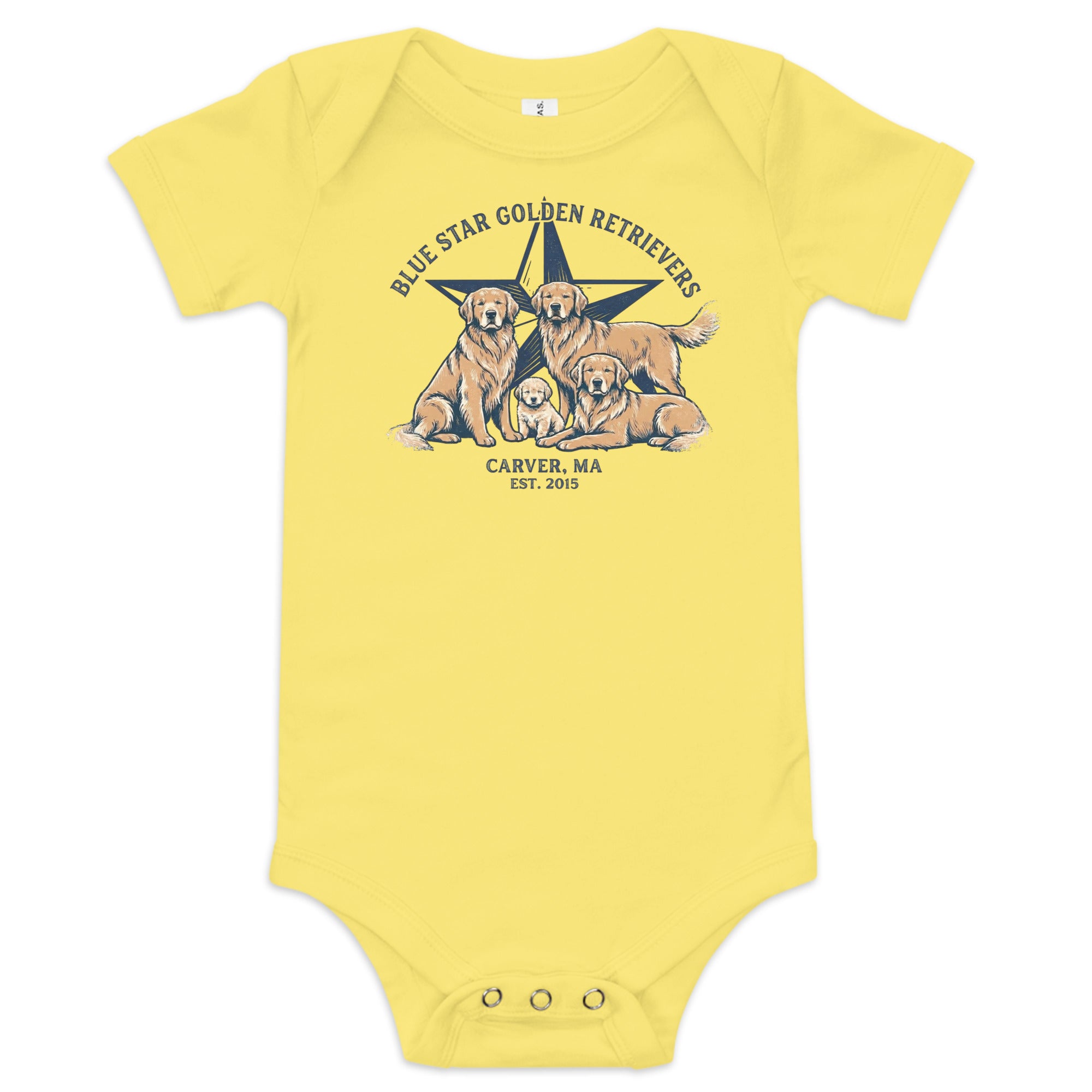 Blue Star Baby short sleeve onesie