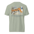 Canoe Workshop Heavyweight Tee — Bay