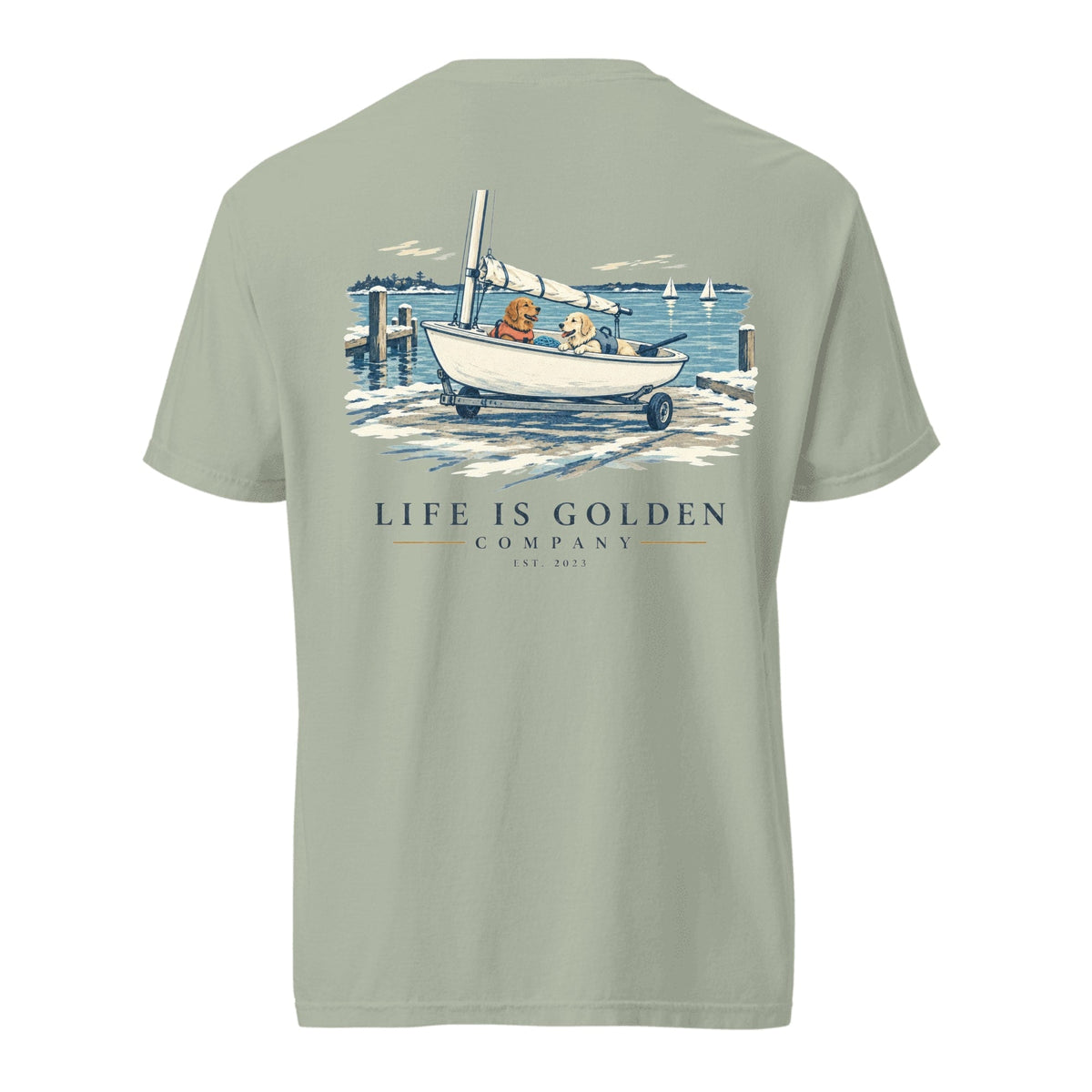 Frostbite Fleet Heavyweight Tee — Bay