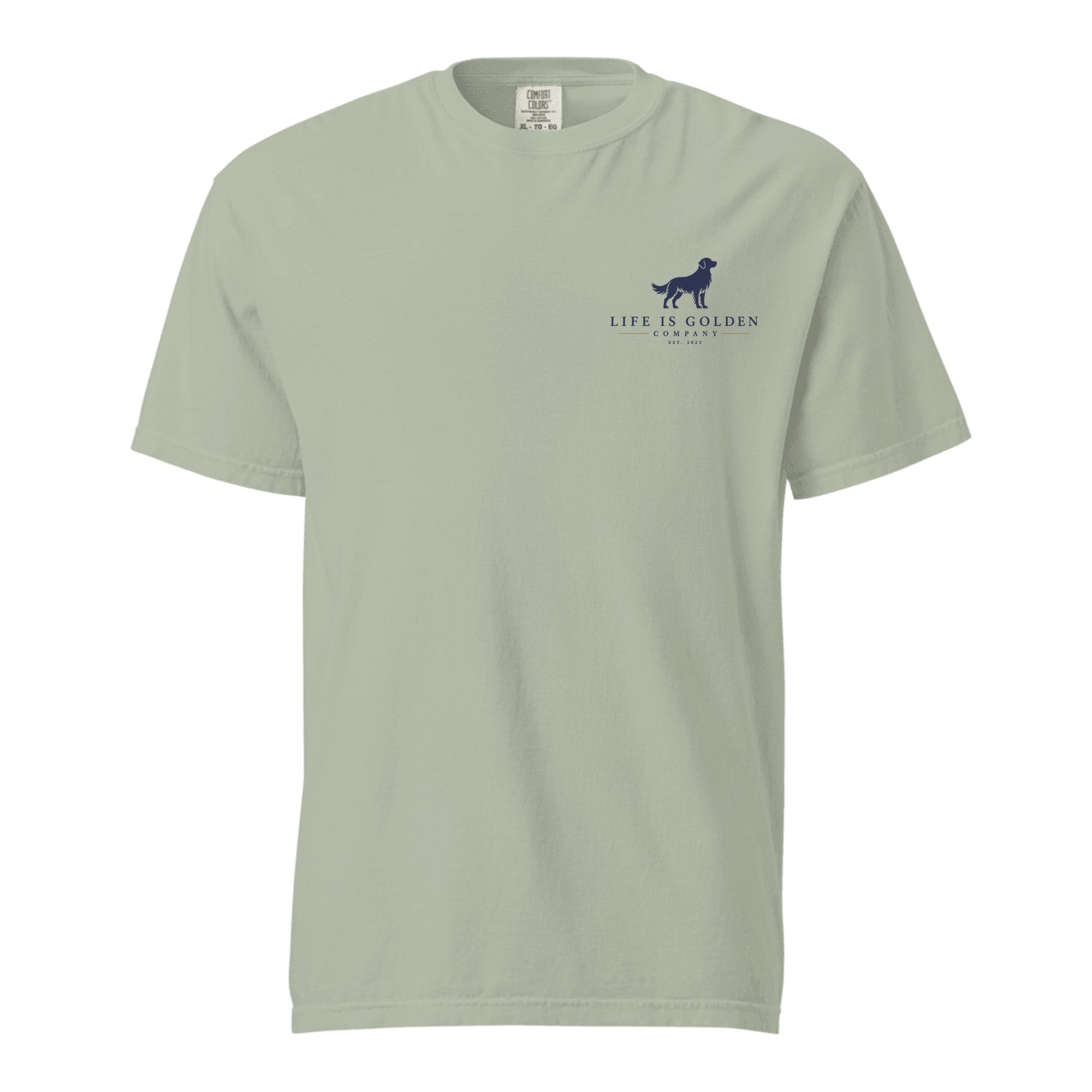 The Friday Night Lights Heavyweight Tee — Bay (front)