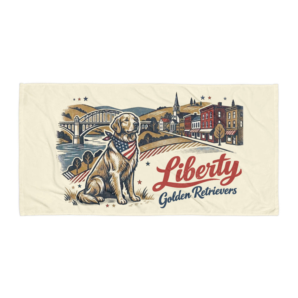 Liberty Golden Retrievers II Towel